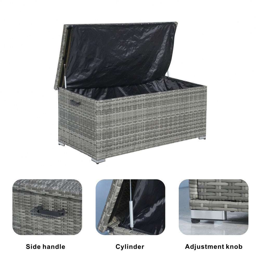 202L Storage Box - Grey - Rathwood Store