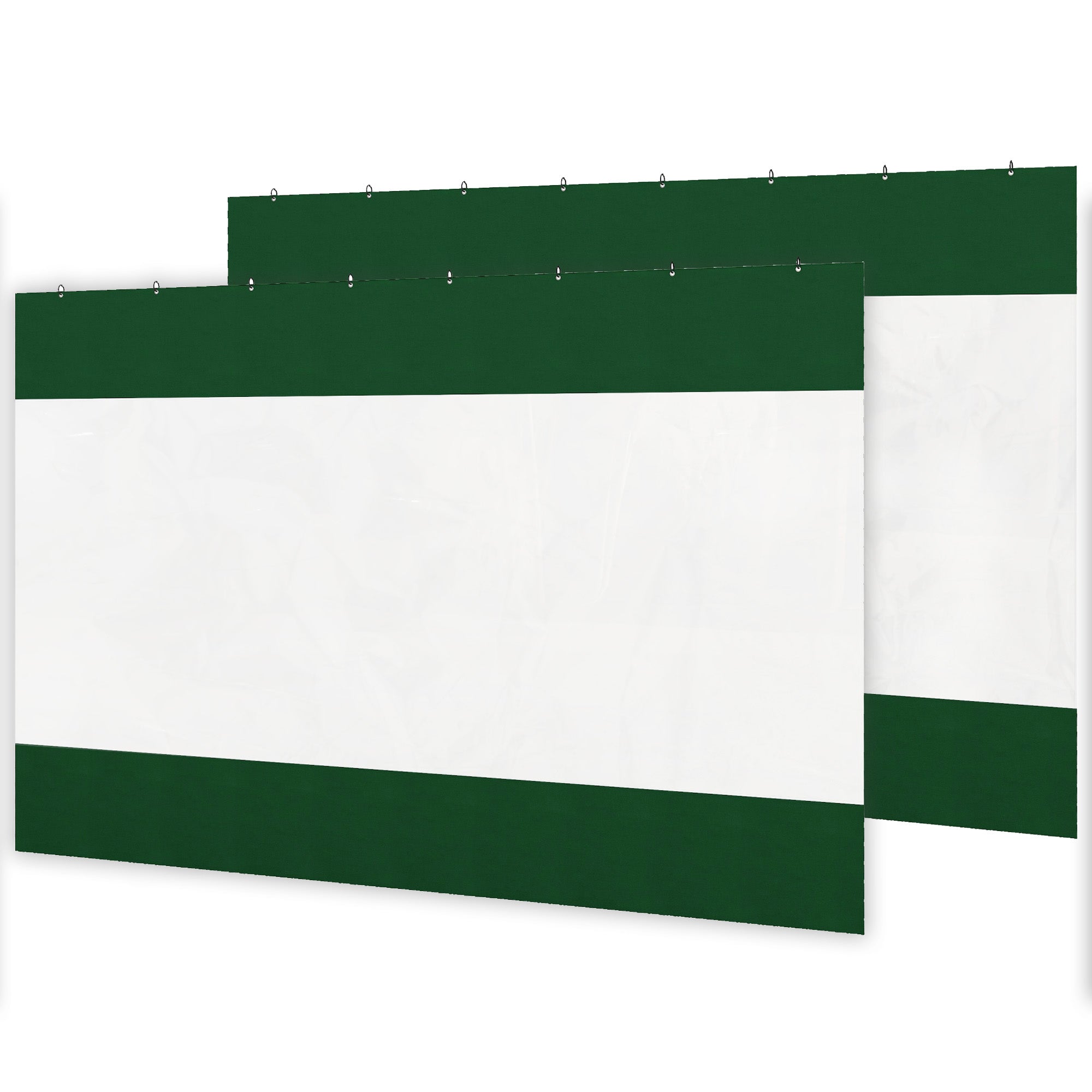 Ersatz-Pergolaplanen 3 x 2m 2er-Set Grün