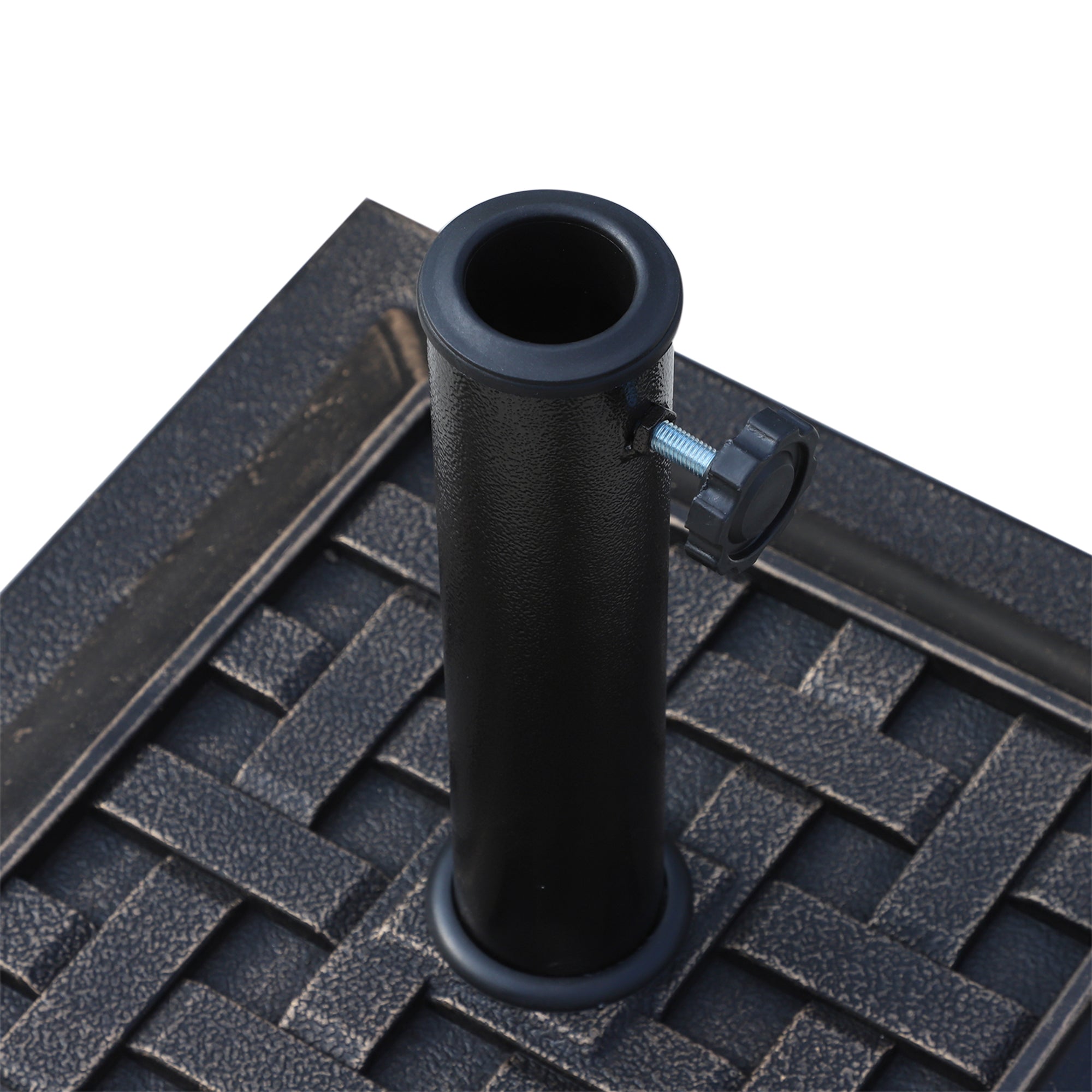 Parasol Base 9kg Stable & Weatherproof Polyester Resin Bronze