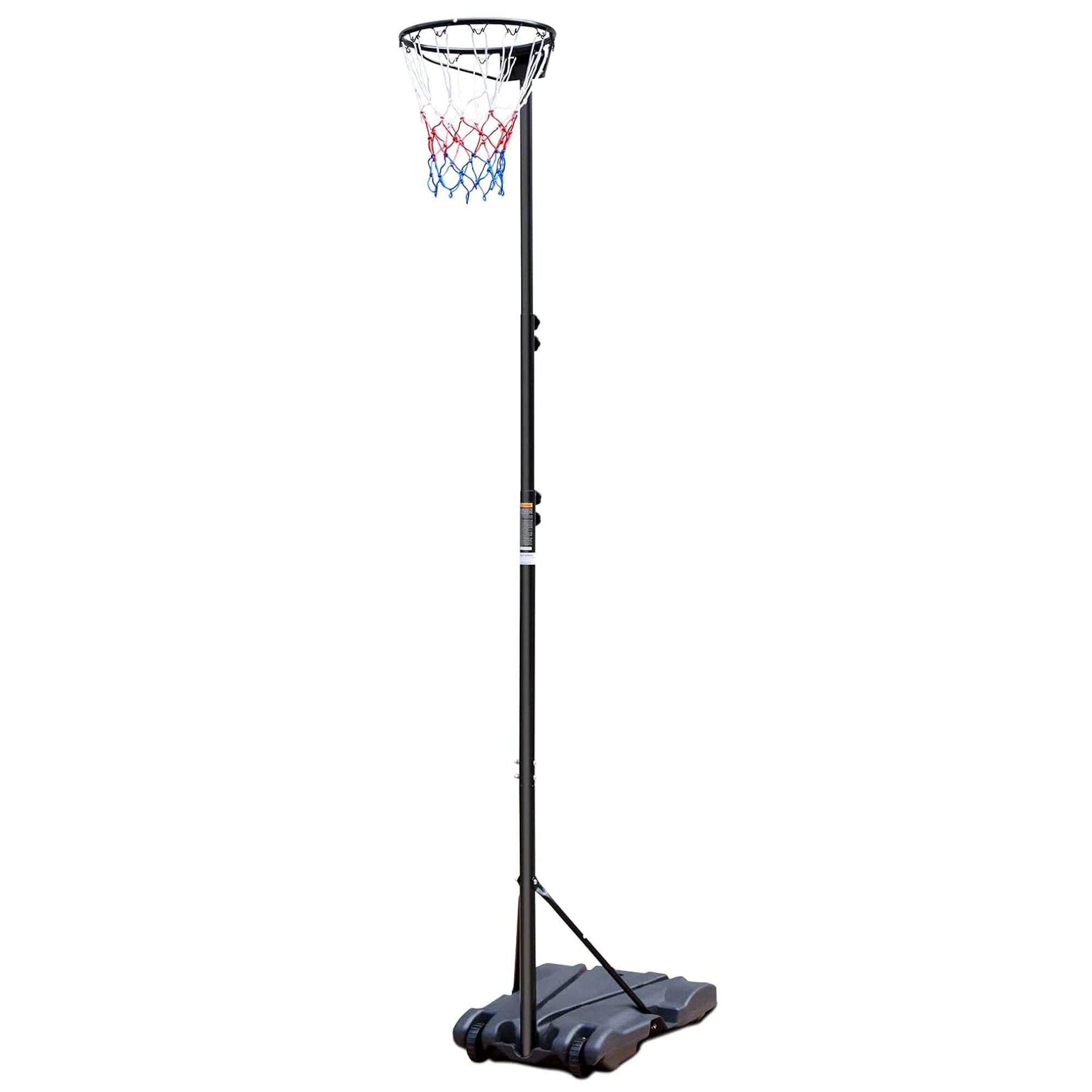 Basketball Hoop, Adjustable Height, Portable & Mobile, 8.5-10FT Range, Indoor/Outdoor Use