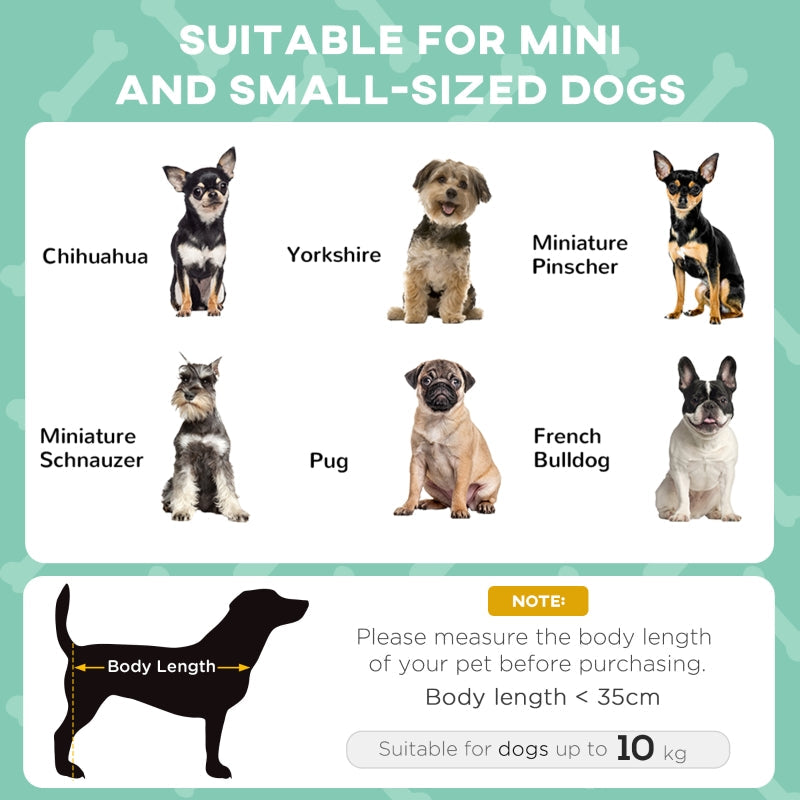 Cooling Raised Pet Bed, Washable Breathable Mesh for Mini Small Dogs, Light Grey