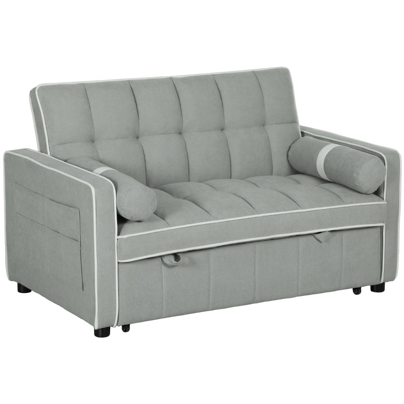 Single pink bed with storage