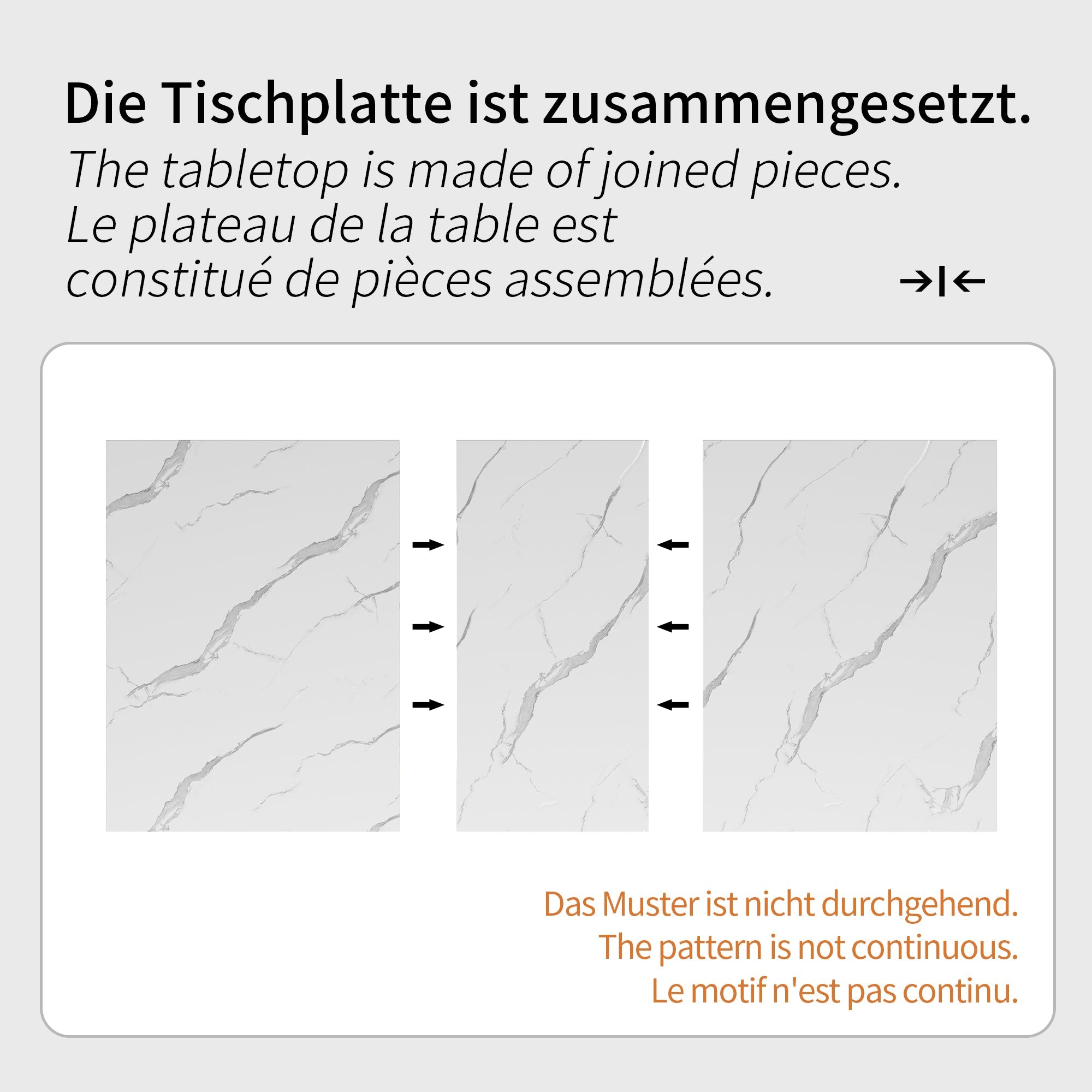 Extendable Dining Table 120-160cm Internal Leaf Golden Cross Legs