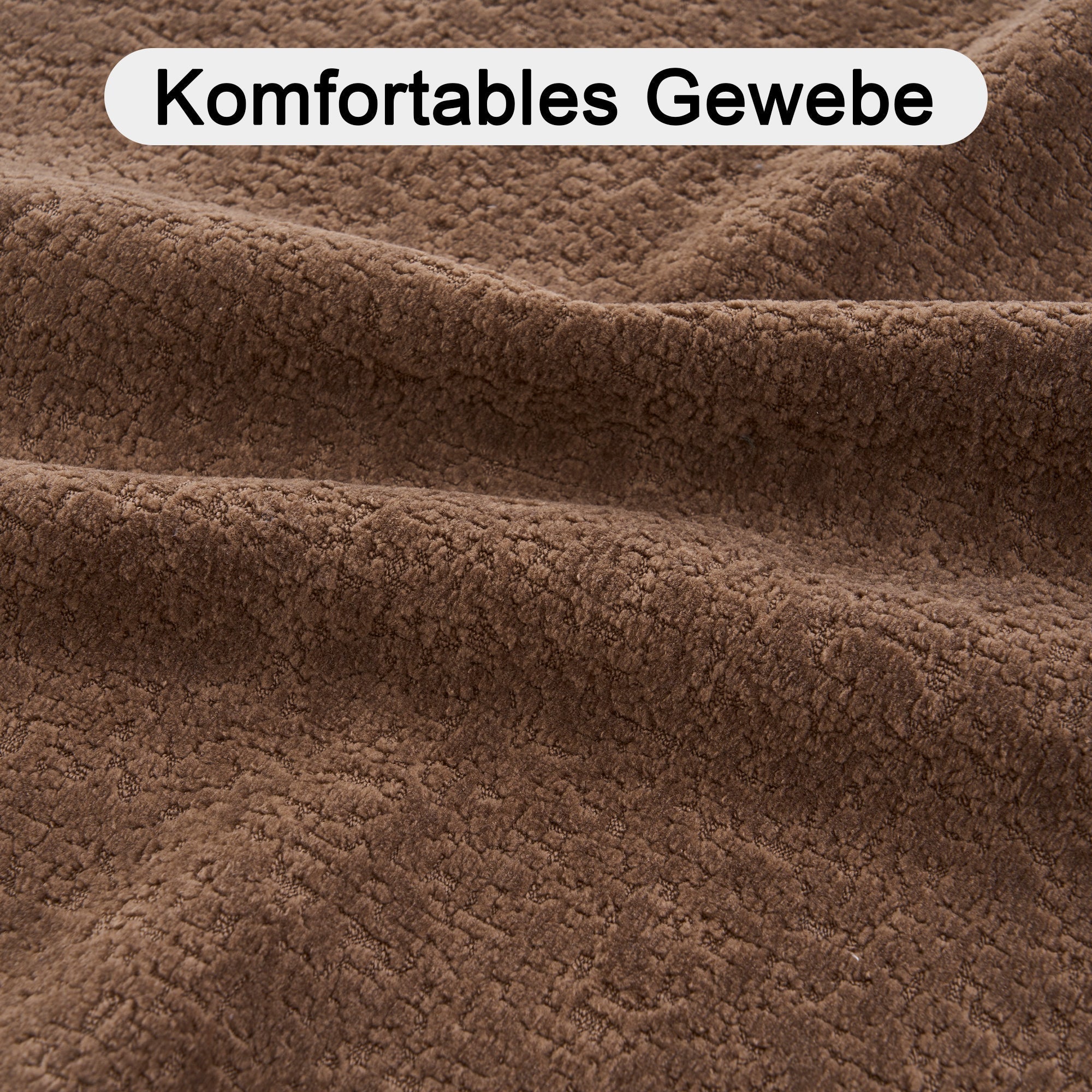 Boneless Cloud Sofa Modular Segmented No Assembly - Chenille Fabric
