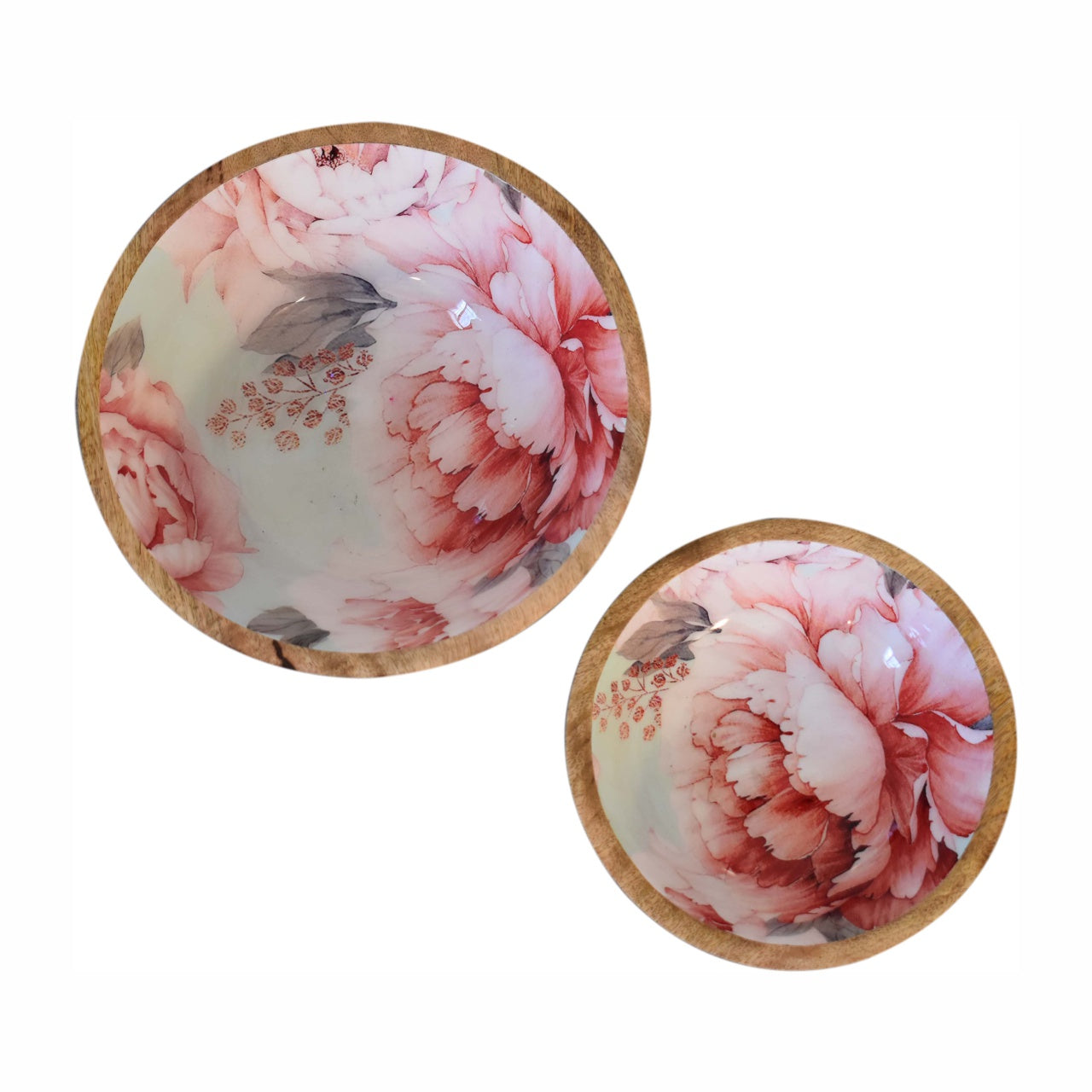 Serveware - Floral Bird Bowl, Set of 2
