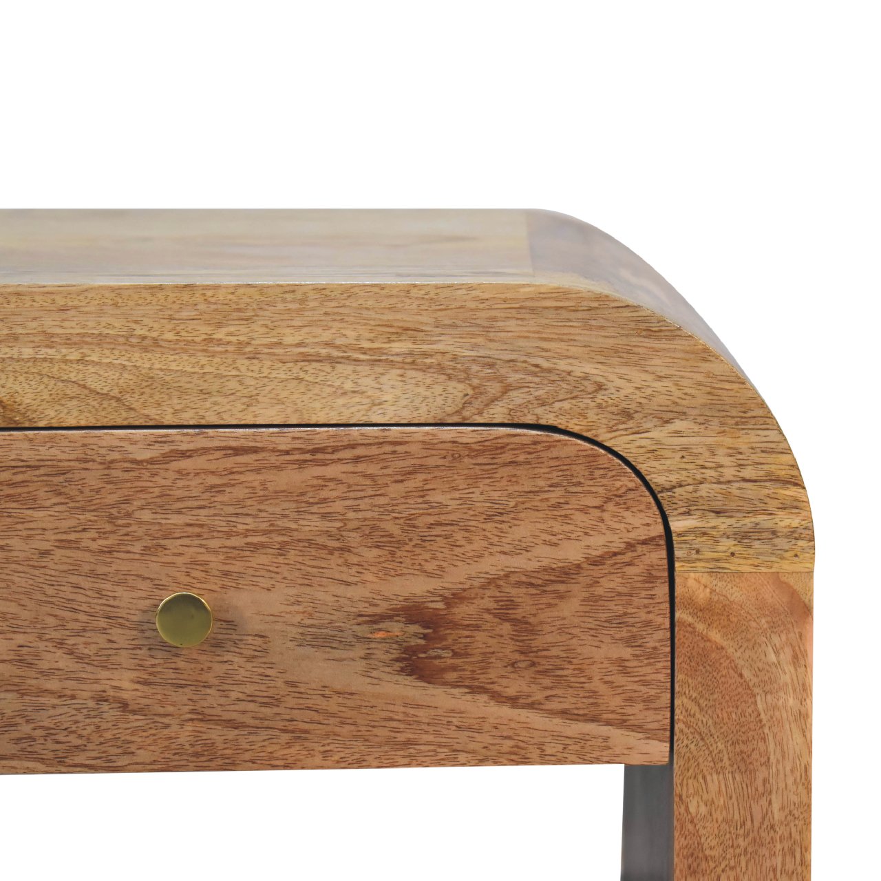 Darcy Bedside, 1 Drawer, Solid Wood Brown