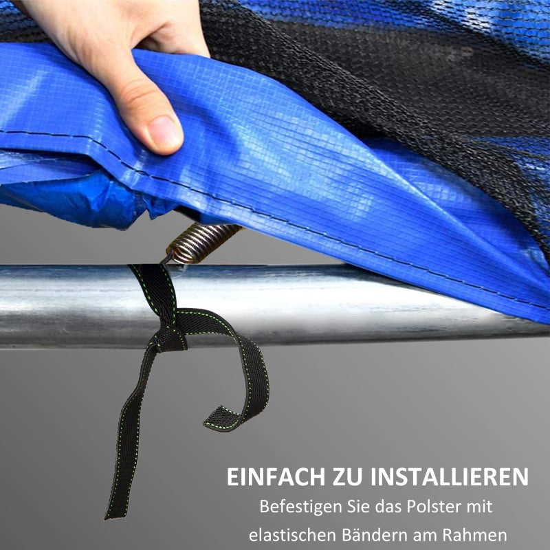 Trampolin Randabdeckung, UV-Schutz, witterungsbeständig, strapazierfähig, robust, Ø244 cm