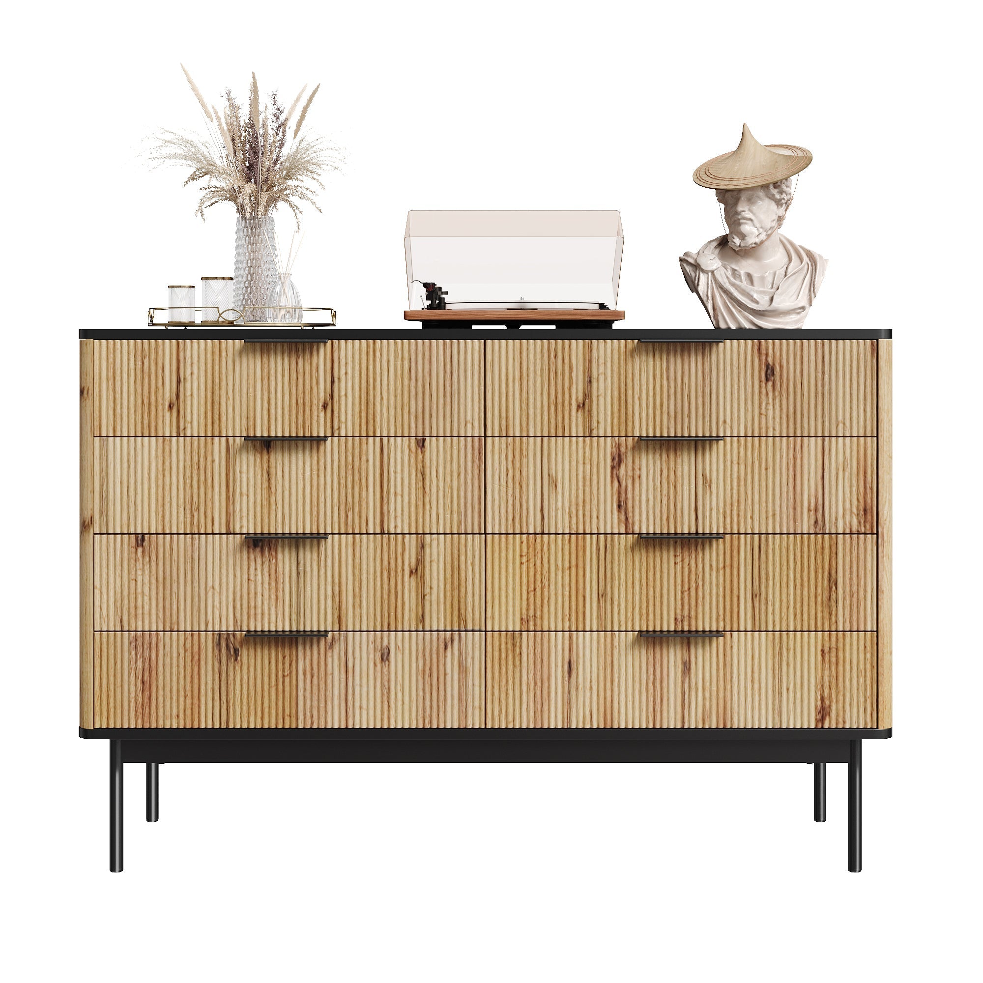 Modern Storage Sideboard Cabinet 120x39.5x80cm