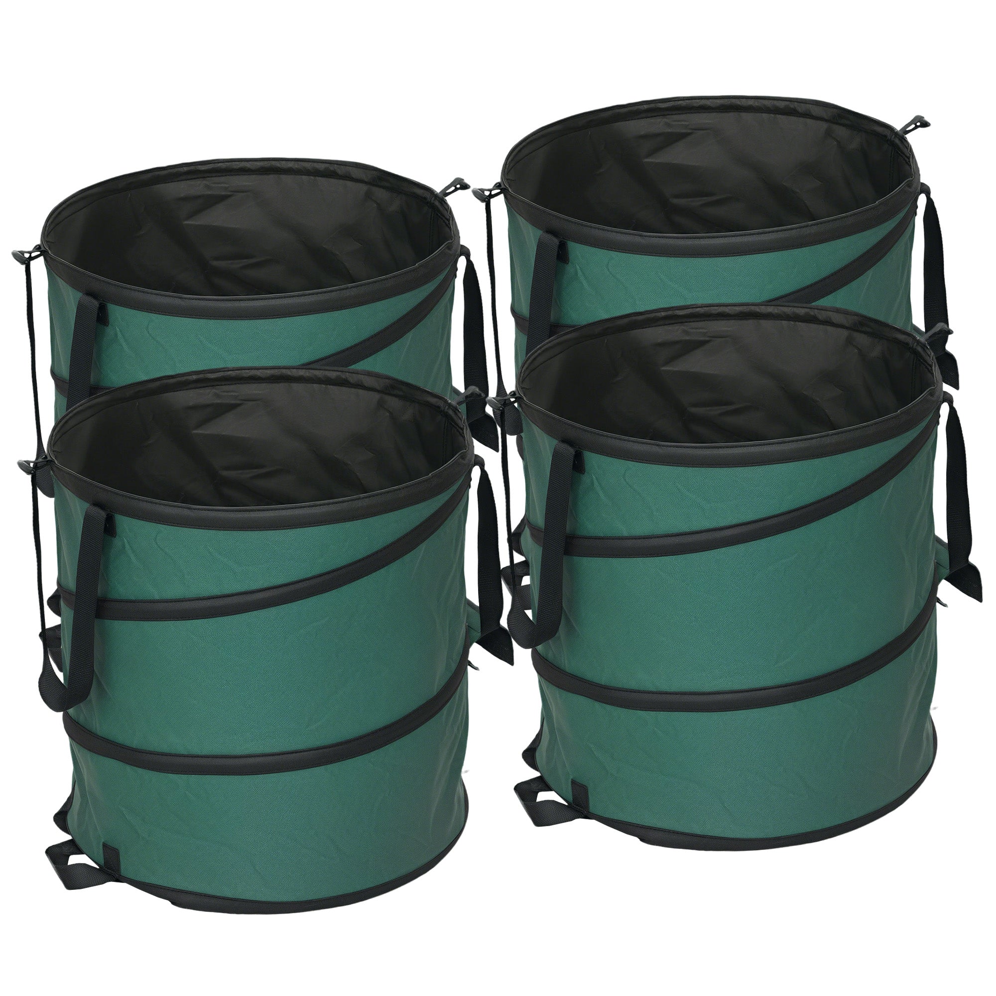 Gartentasche 4x86L wasserdicht, wiederverwendbar, grün