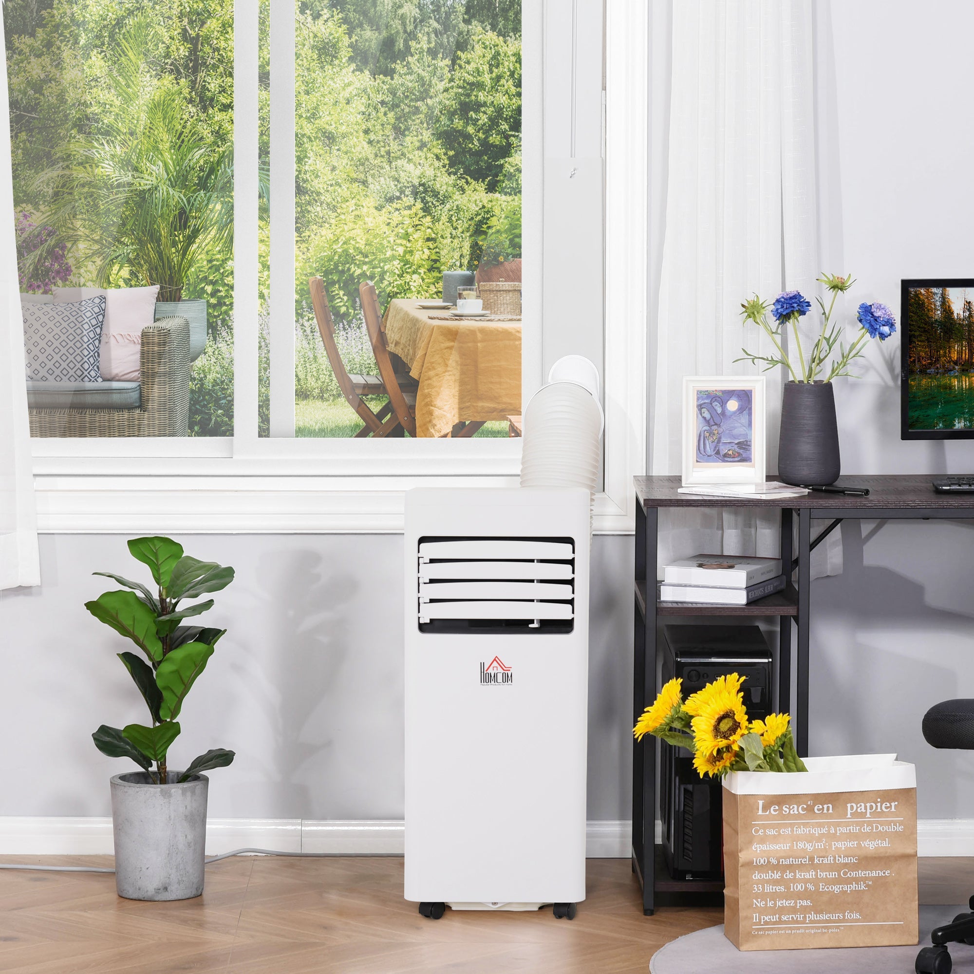 Mobile Air Conditioner 21 kW 3-in-1 Unit 24h Timer 2 Speed Settings