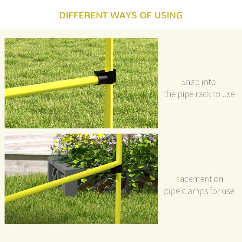 Dog Agility Training Equipment, Adjustable Jumps Hurdle with Bag, Yellow