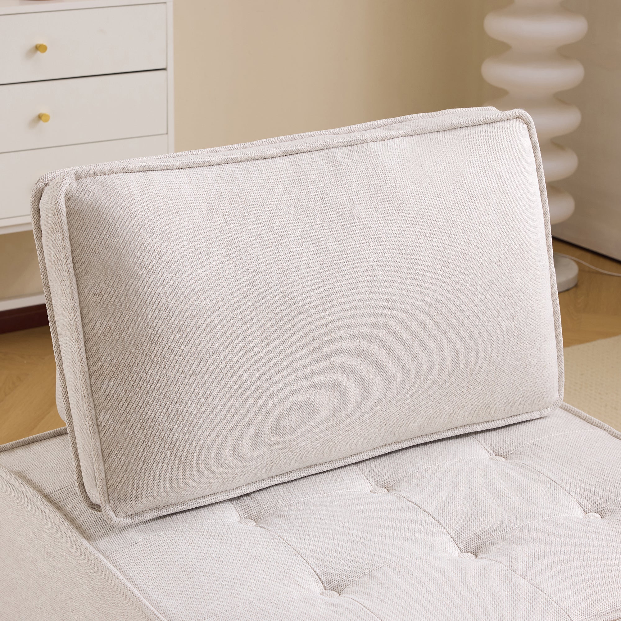 Einzelsofa, kleiner Sitzsack-Sessel, für Wohnzimmer, Schlafzimmer, Gästezimmer oder Kinderzimmer