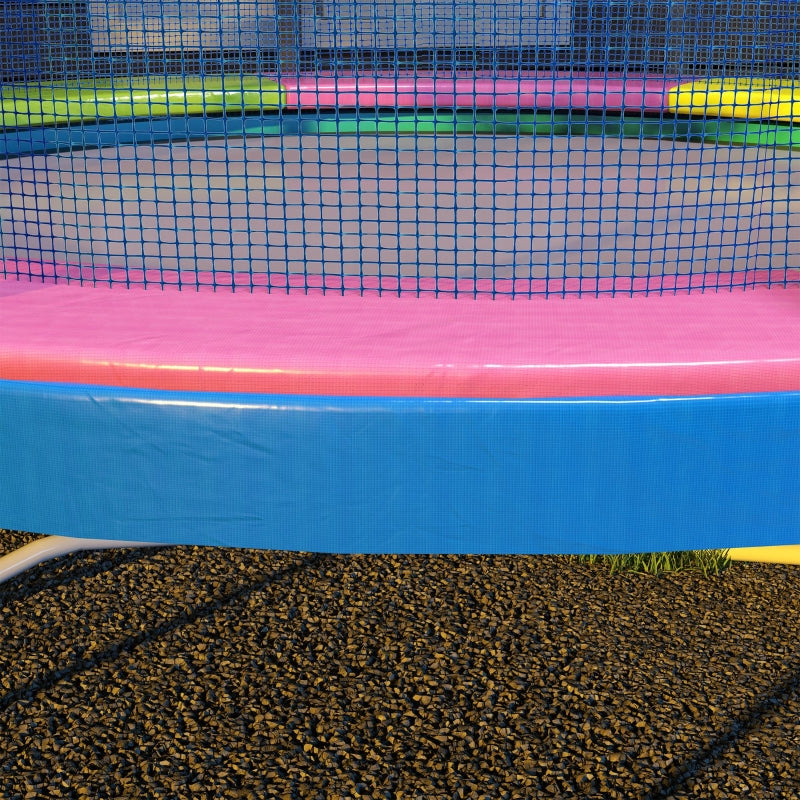 Trampolin Randabdeckung, UV-Schutz, witterungsbeständig, strapazierfähig, robust, Ø244 cm