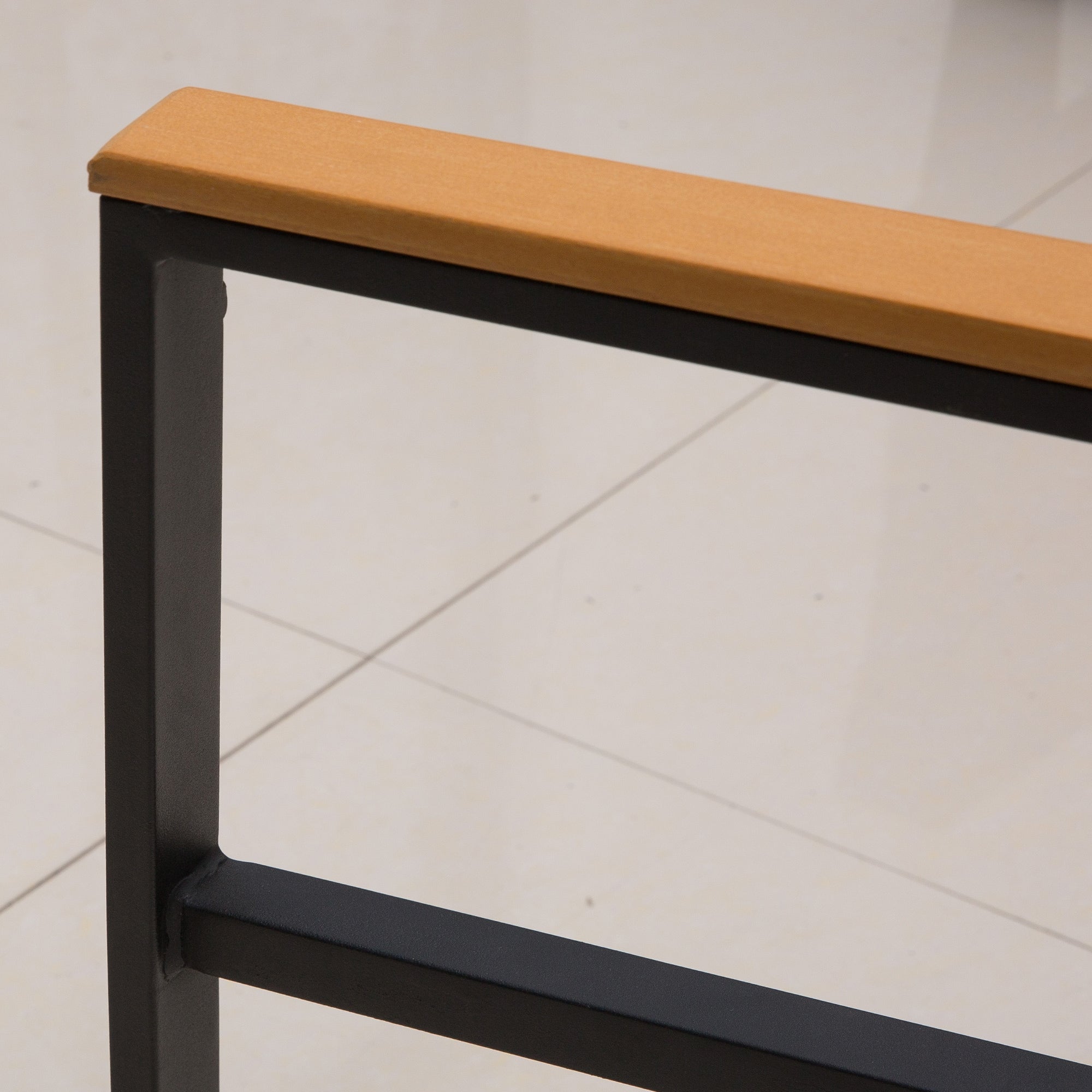 4 Piece Rattan Garden Furniture Set, 4 Seater Sofa Loveseat Armchairs Glass Table, Black