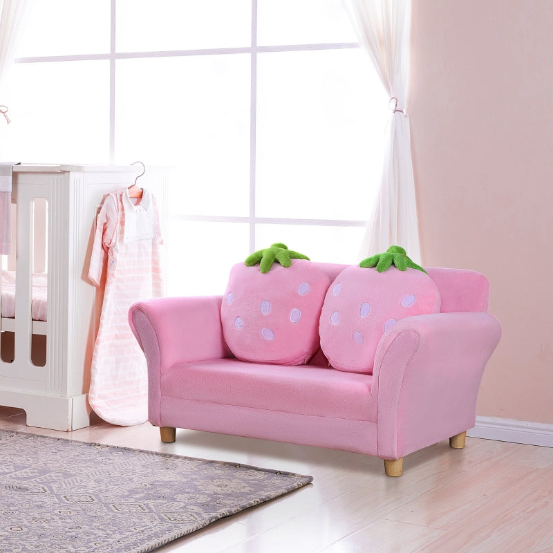 Children's Sofa, Armchair, Soft, Double or Single, Fabric