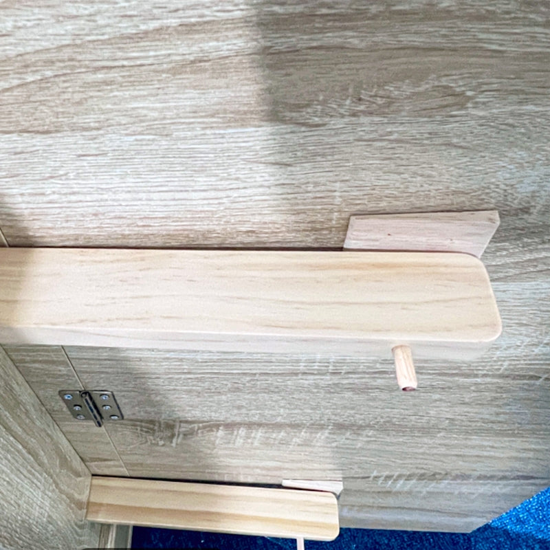 Four-Seater Drop Leaf Dining Table Expanding, Wood Effect