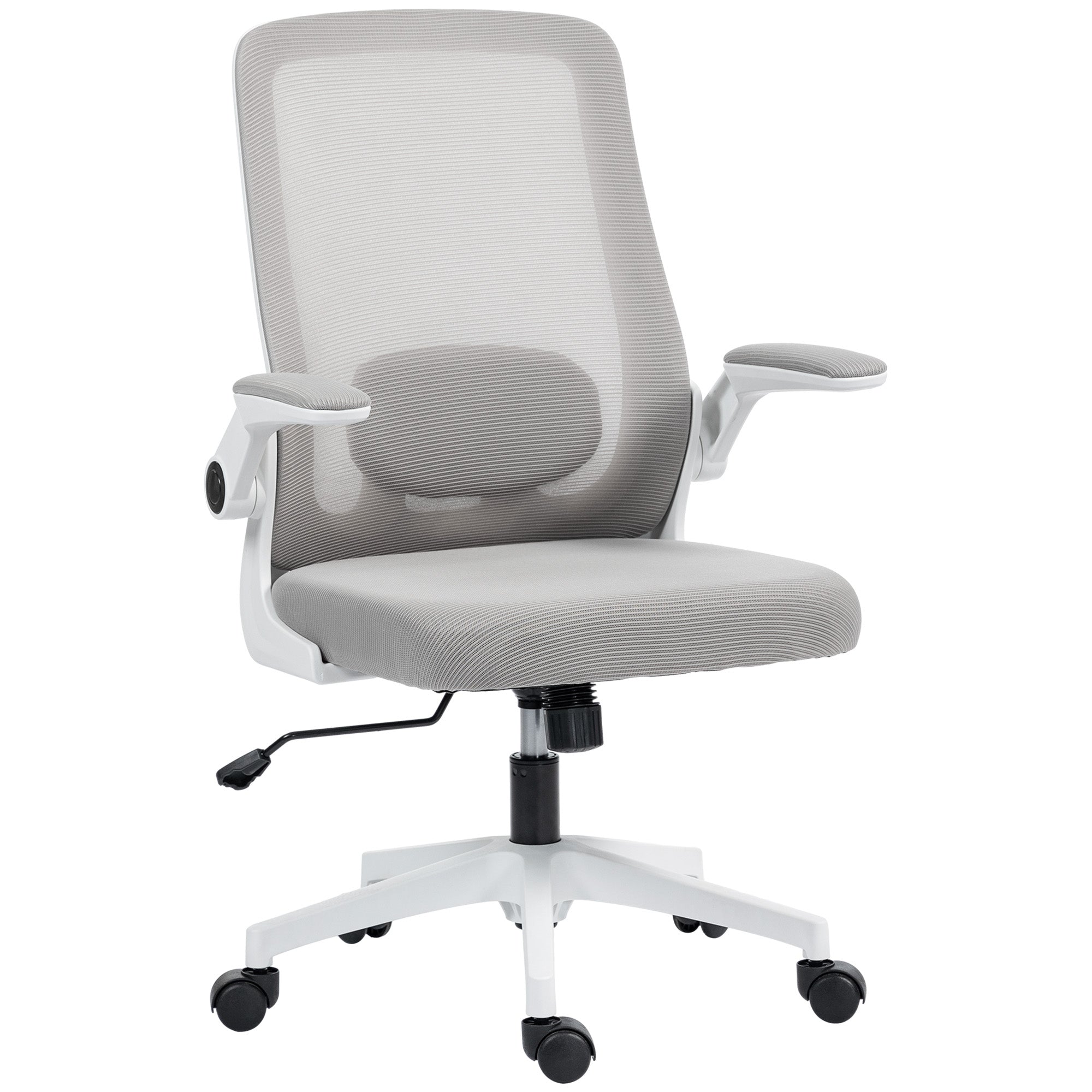 Office Chair Adjustable Mesh Back - Grey