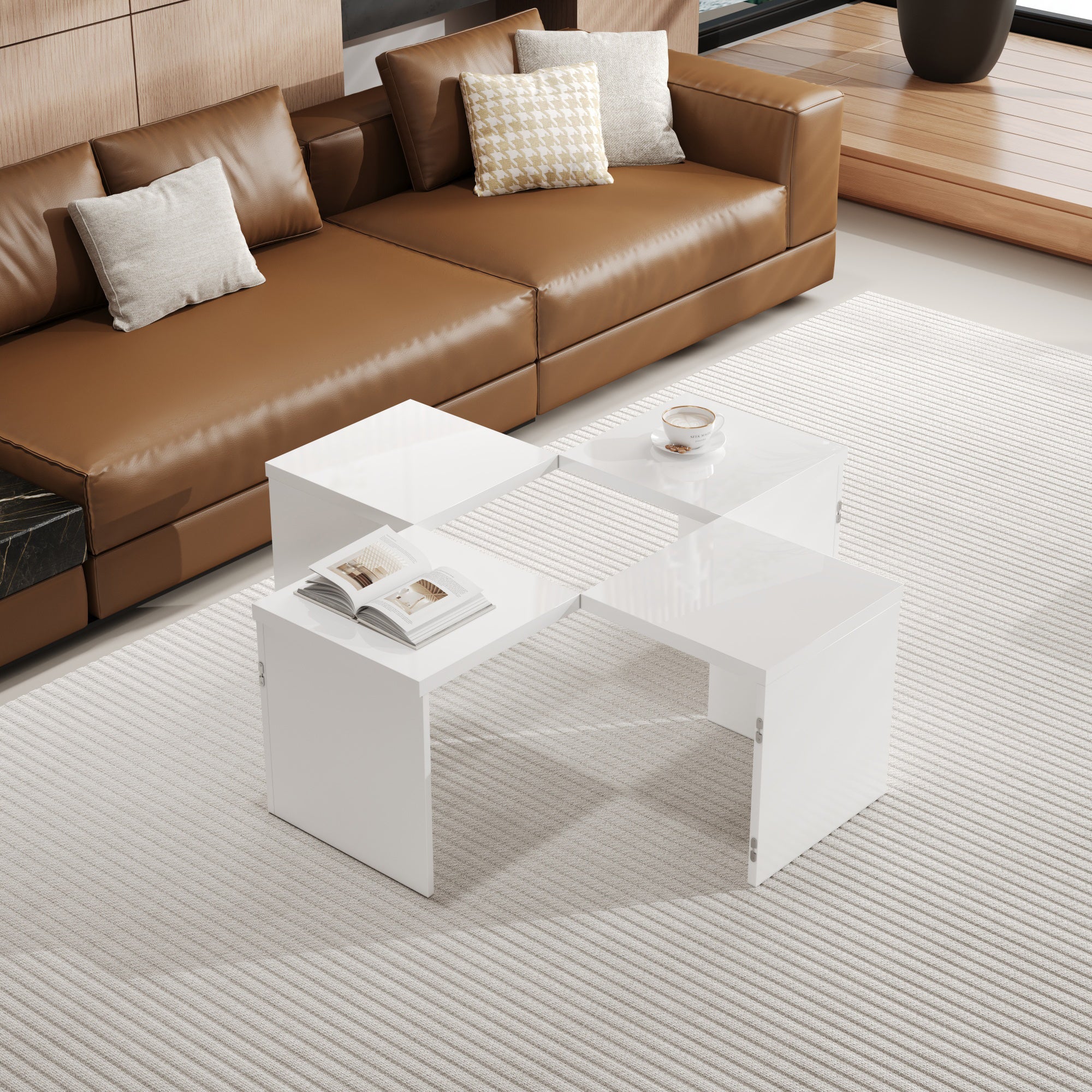 Coffee Table, DIY High Gloss Free Combination