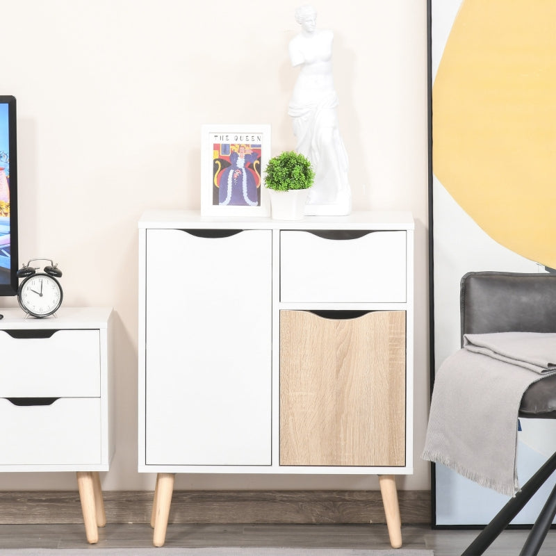 Sideboard Storage Cabinet Cupboard with Drawer, Brown