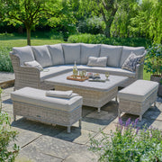 Vienna - Large Corner Sofa Set (Beige)