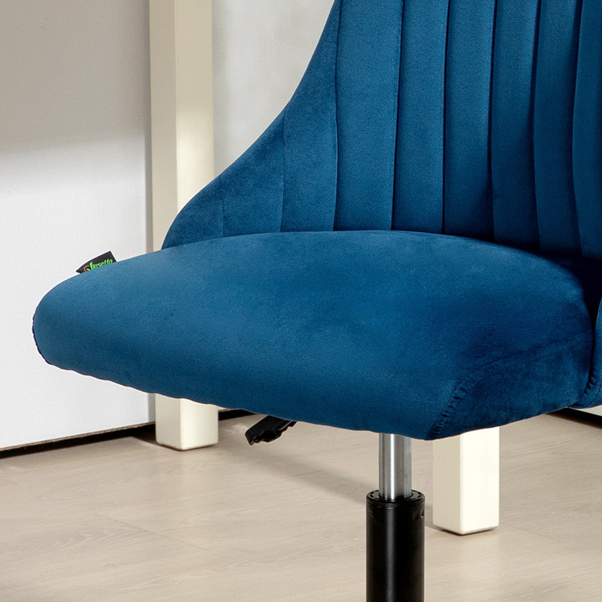 Office Chair Swivel Height Adjustable Ergonomic Desk Chair, Blue