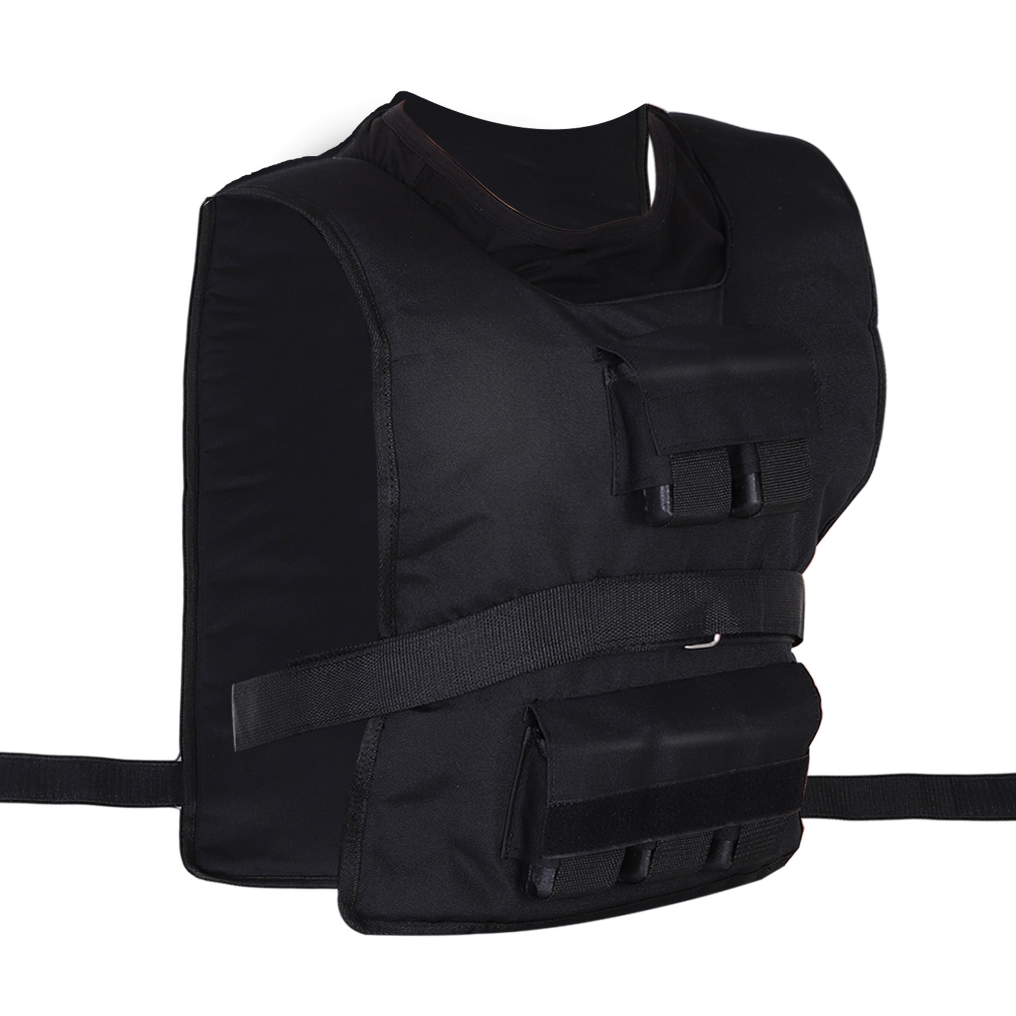 Gewichtsweste 20 kg Verstellbar Training Oxford Schwarz