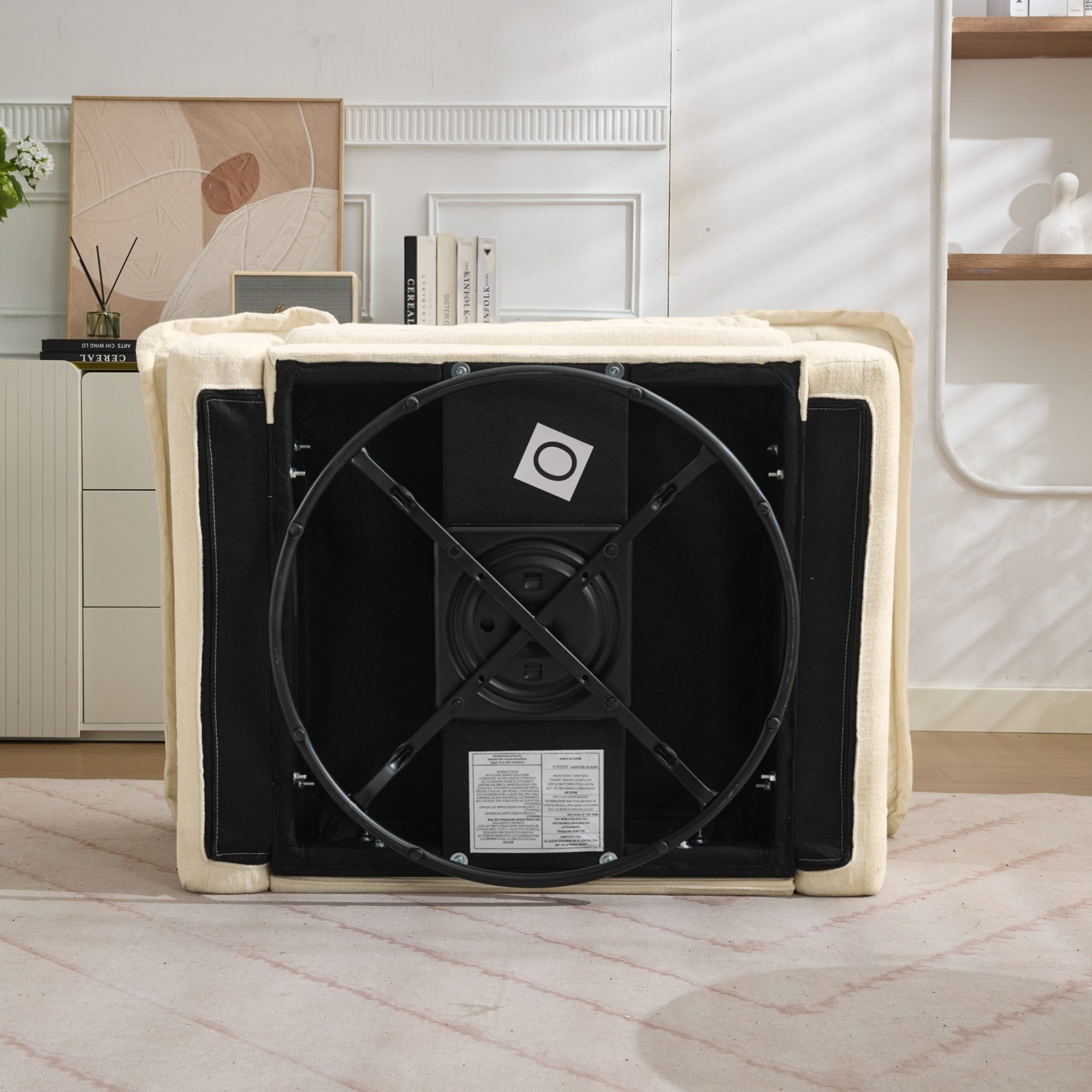 2-Piece Sofa Set Single Loveseat Double Cushion - Chenille