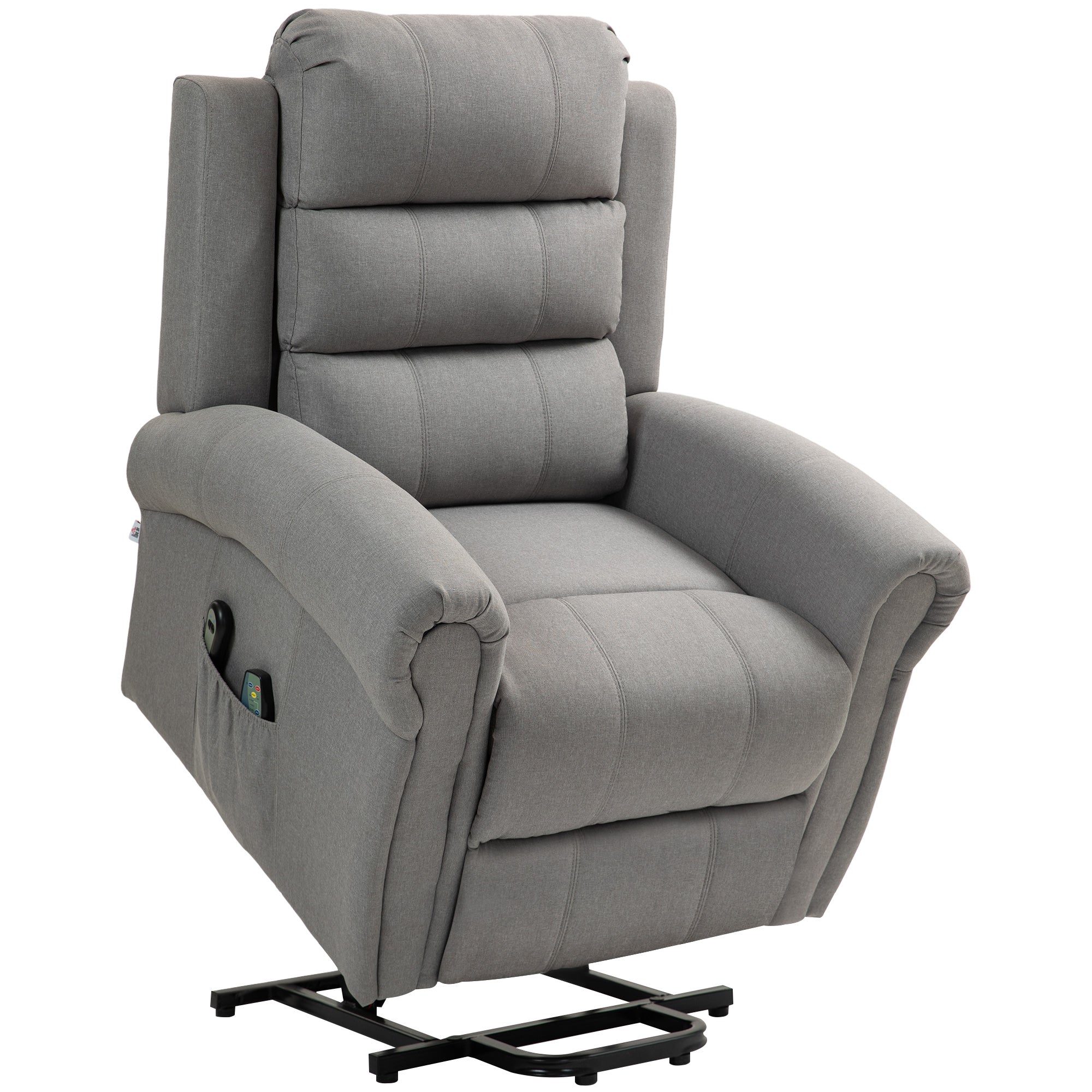 Electric TV Recliner Lift & Recline, Heat, Massage Chair Pocket Springs
