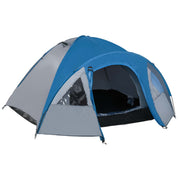 Kuppelzelt, Outdoor-Iglu, 4 Personen, 4 Jahreszeiten, wasserdicht, doppelwandig