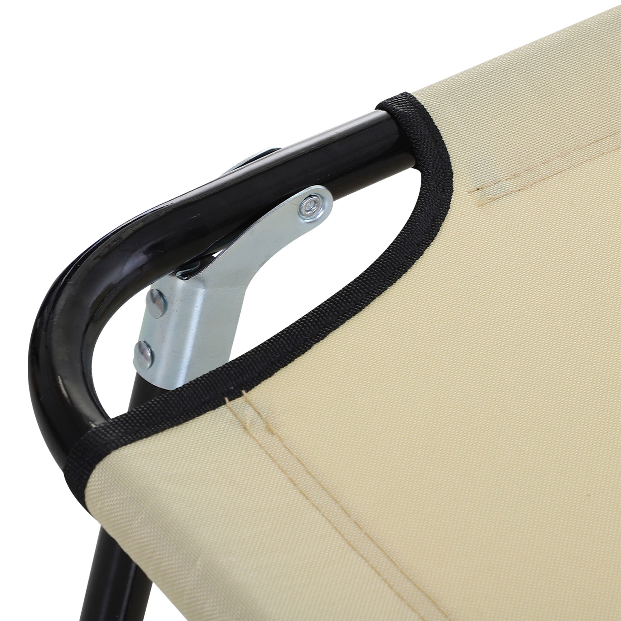 Sun Lounger Adjustable Backrest 188x56x28cm Steel Blue