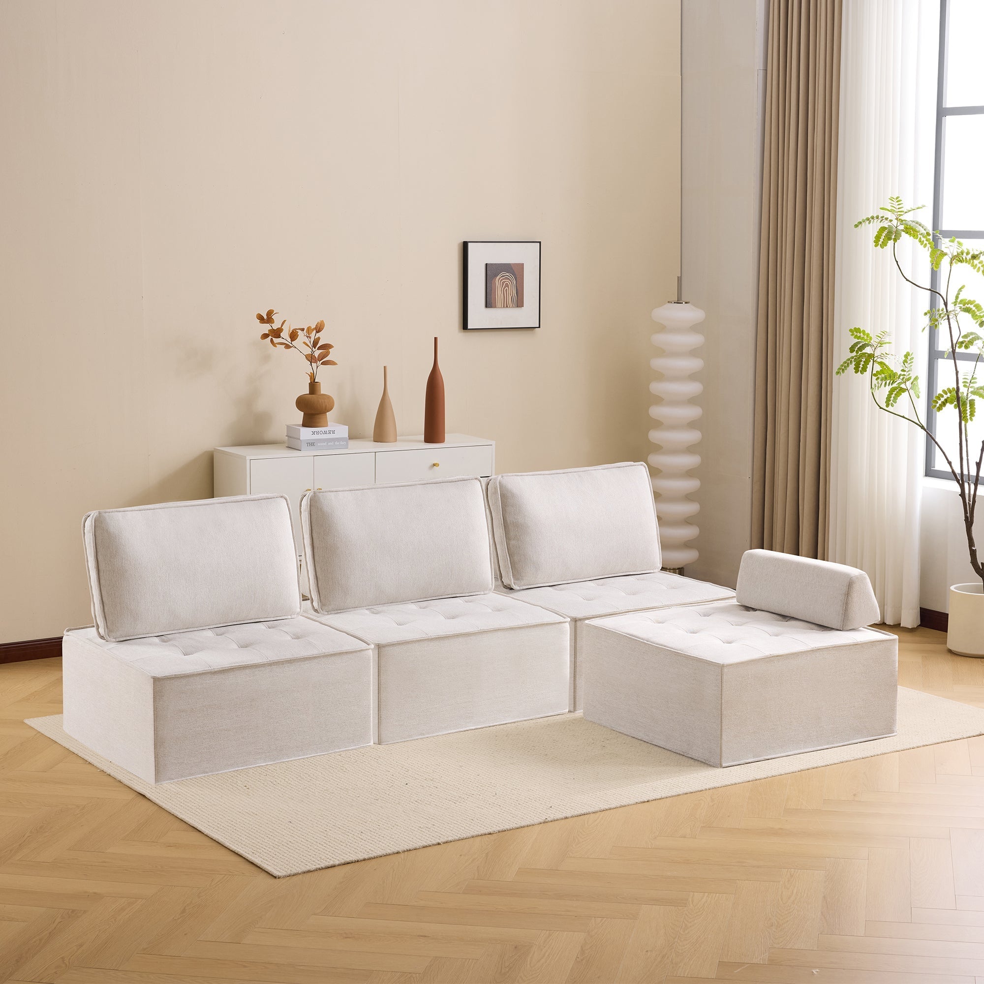 Einzelsofa, kleiner Sitzsack-Sessel, für Wohnzimmer, Schlafzimmer, Gästezimmer oder Kinderzimmer