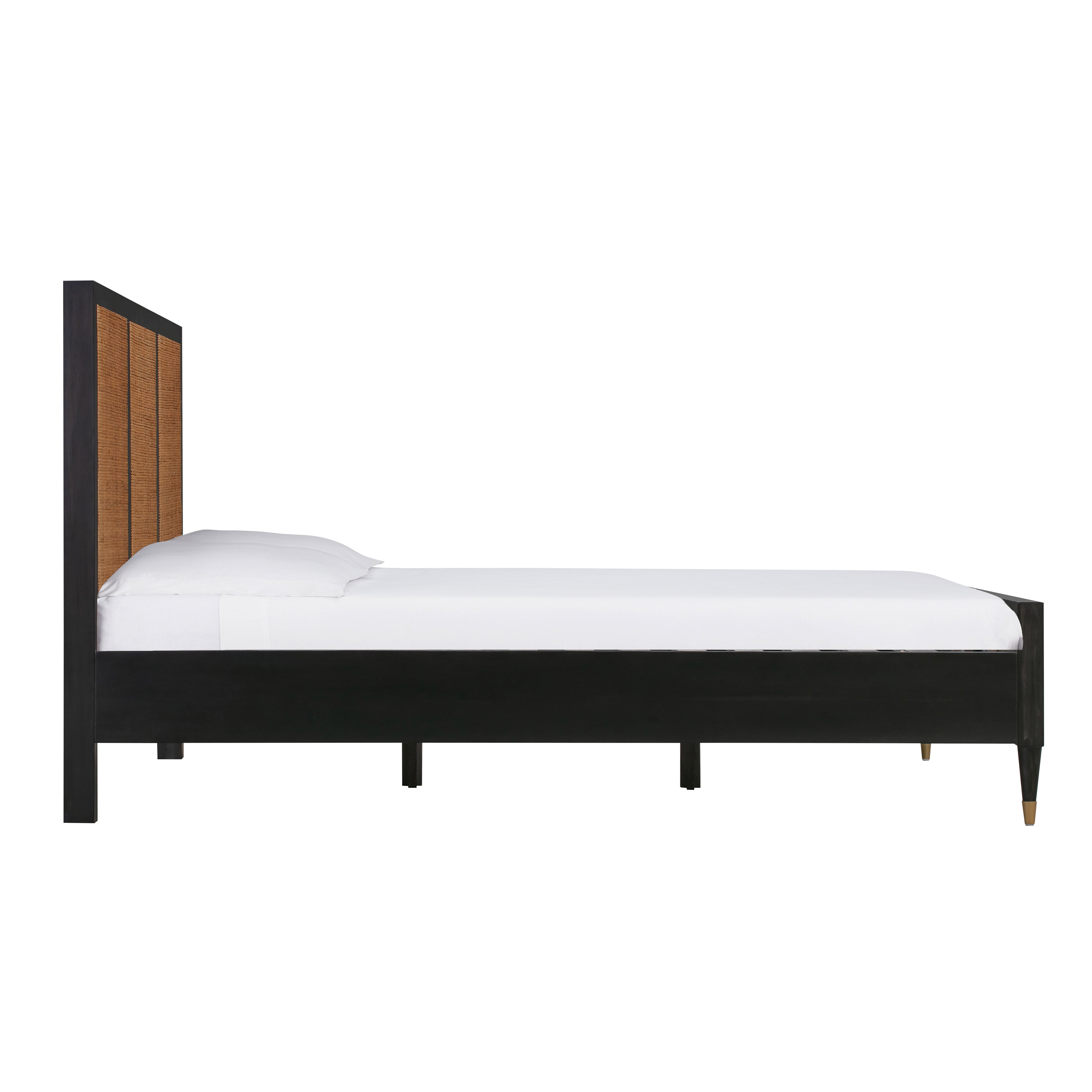 Sierra Noir Bed Super King Wood Black Brown