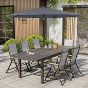 Parasol 300 cm foldable travel beach umbrella for outdoor