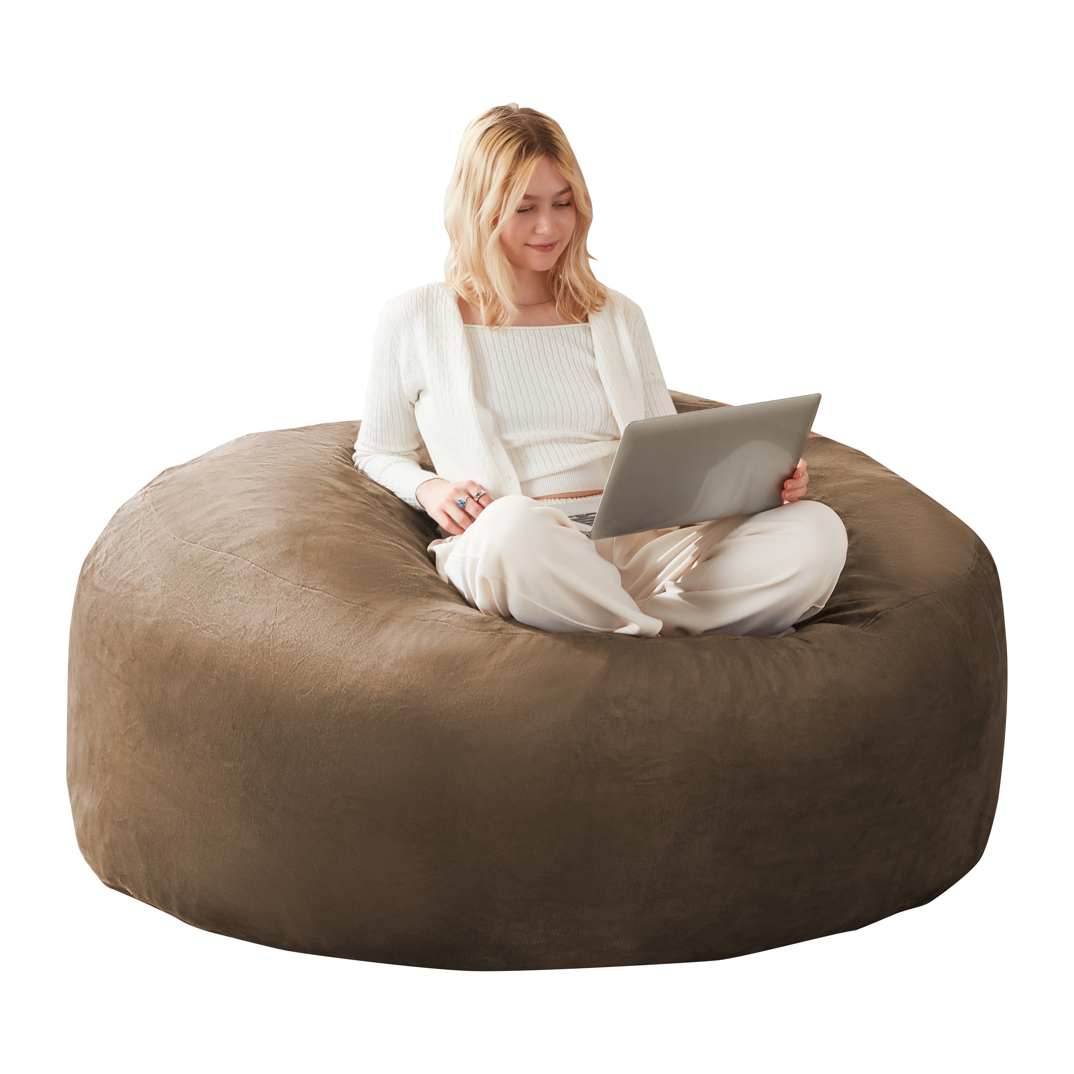 120 Beanbag Chair Sofa for Adults Soft Comfortable Reading