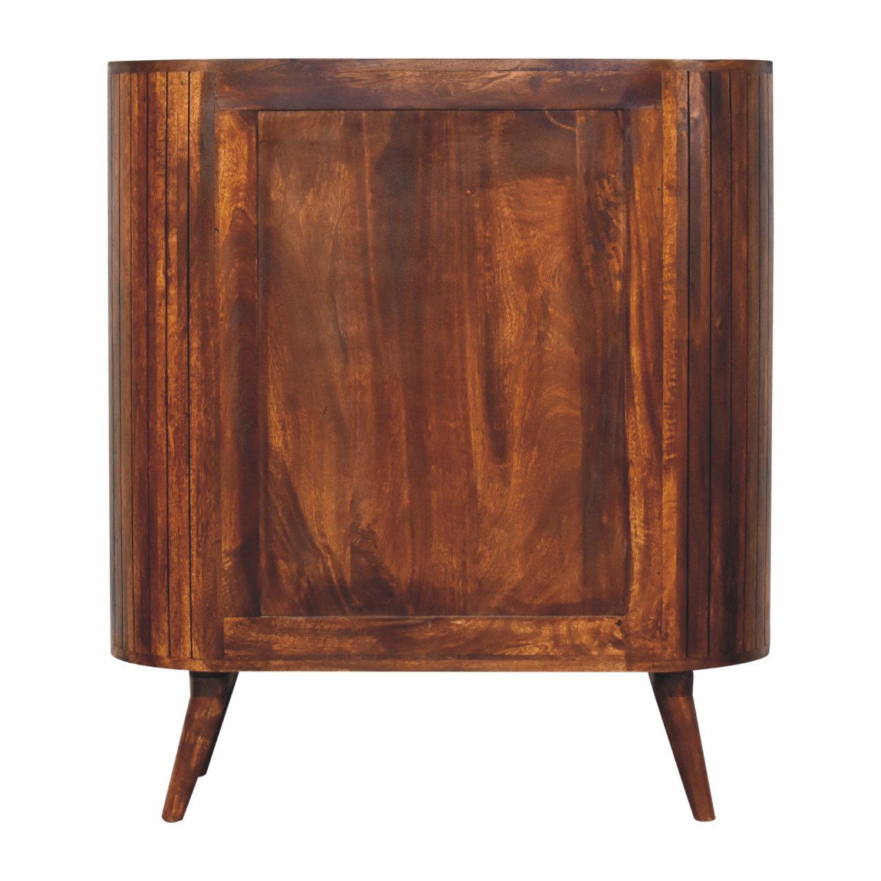 Cortez Open Cabinet Chestnut Wood
