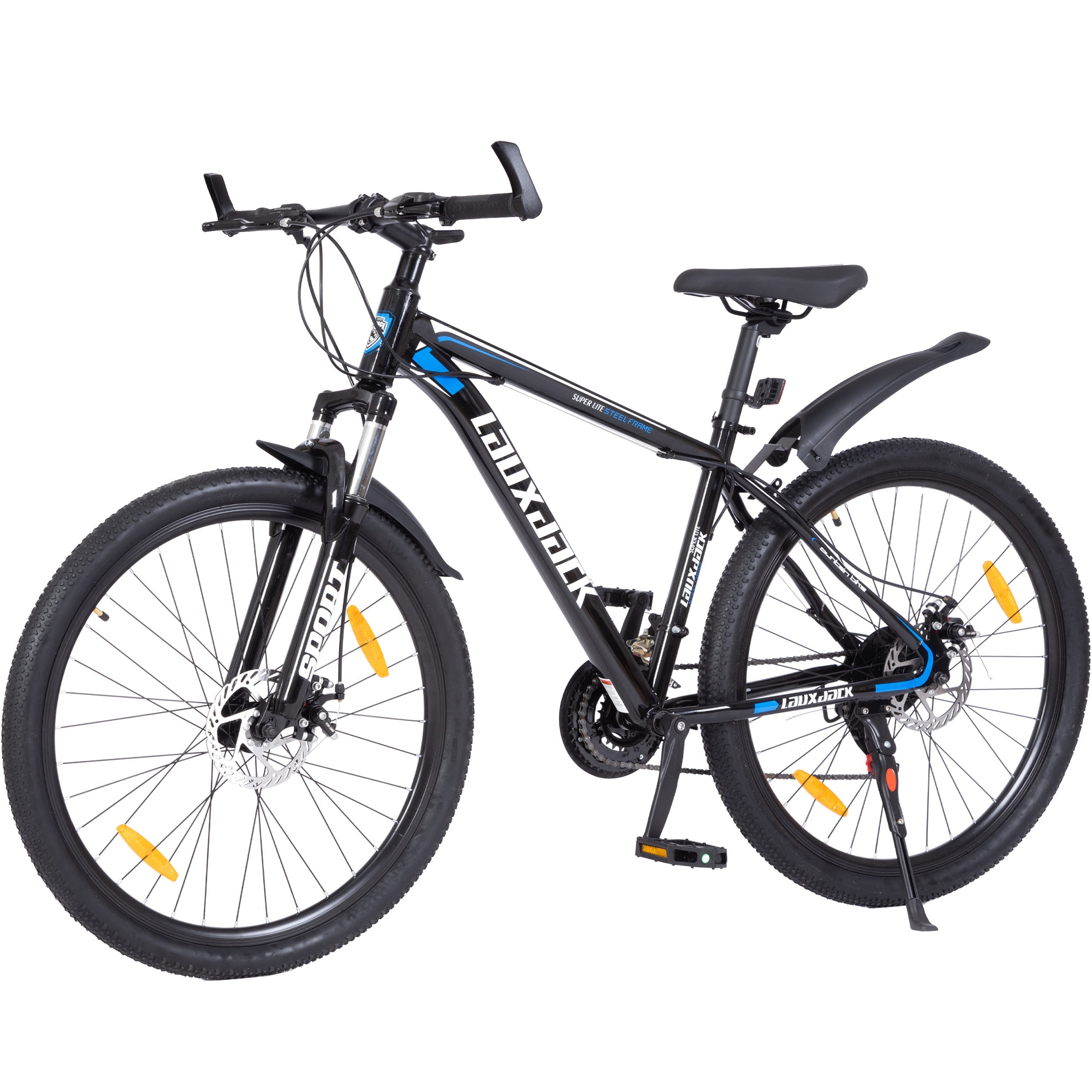 26-inch Hardtail Mountain Bike, 21-Speed Shimano Tourney with Disc Brakes, Steel