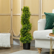 Artificial Cypress 90cm Spiral Shape Plant, Plastic