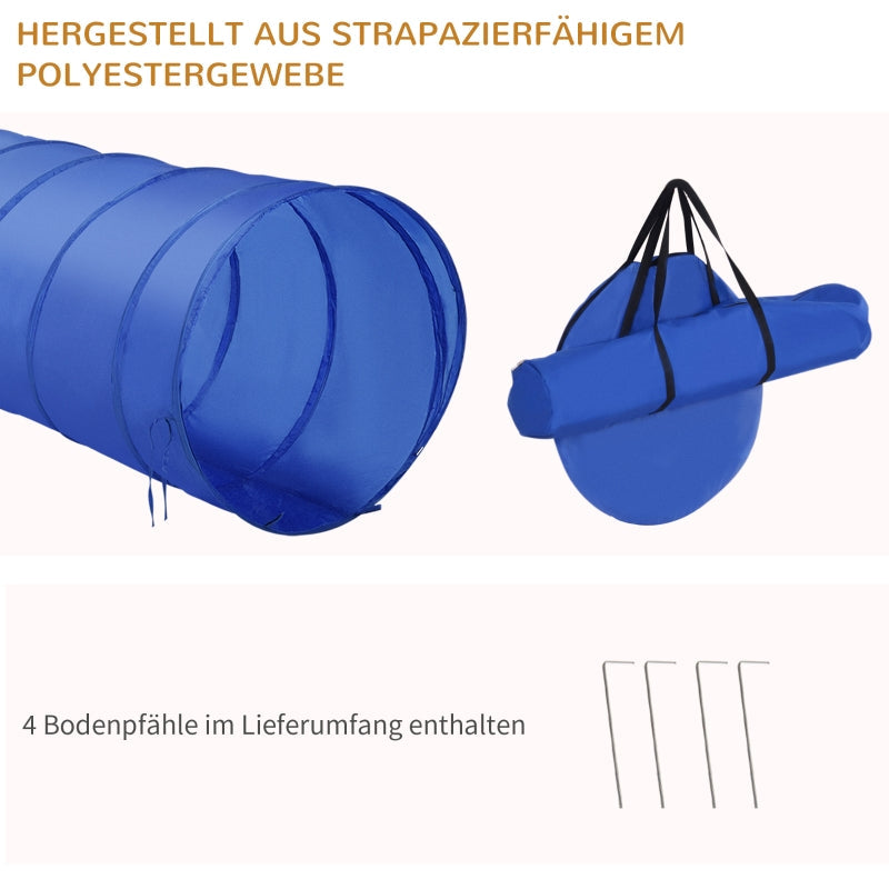 Agility-Set, 5-teiliges Hundetraining-Equipment, Gelb