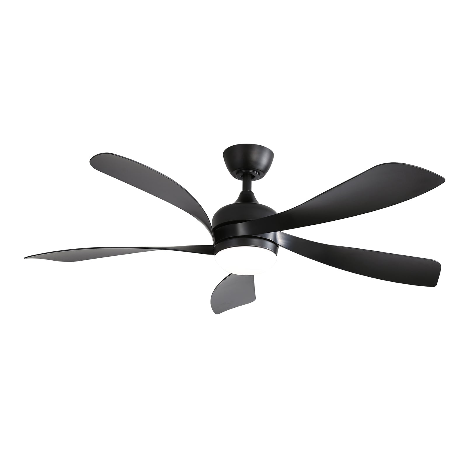 Ceiling Fan 52-inch LED Dimmable 6-Speed Quiet Reversible Timer