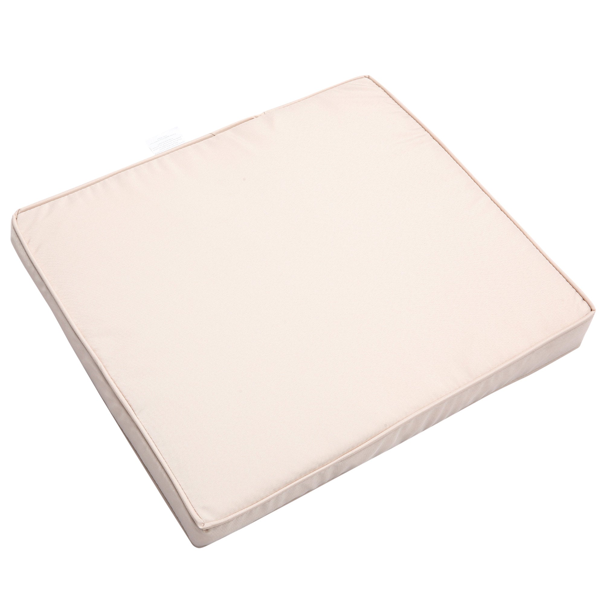 10 Seater Rattan Cube Garden Dining Set w/ Parasol Hole & Cushions, Glass Top, Mixed Brown