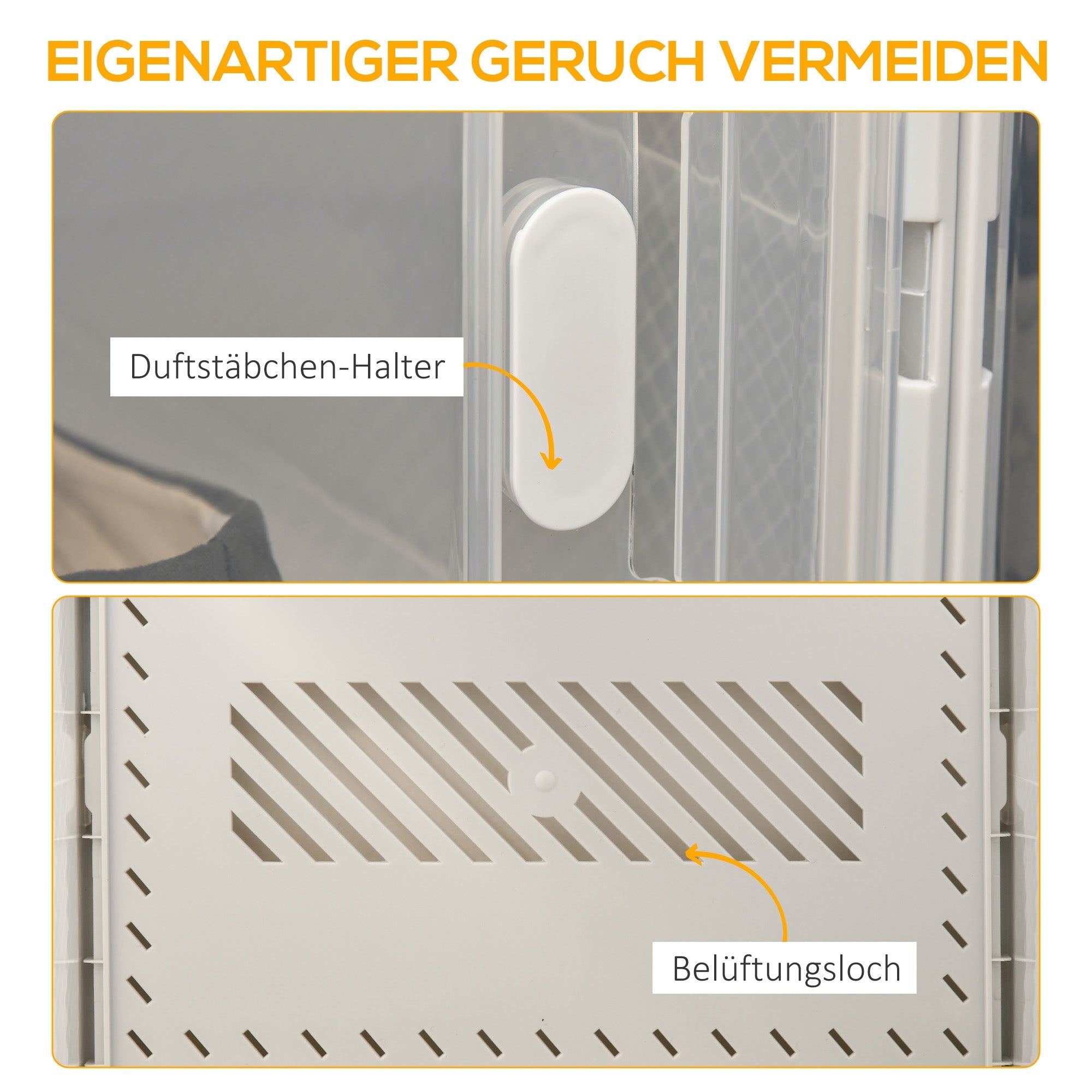 Shoe Boxes, 8-Pack Magnetic Door Plastic Storage, Transparent + White
