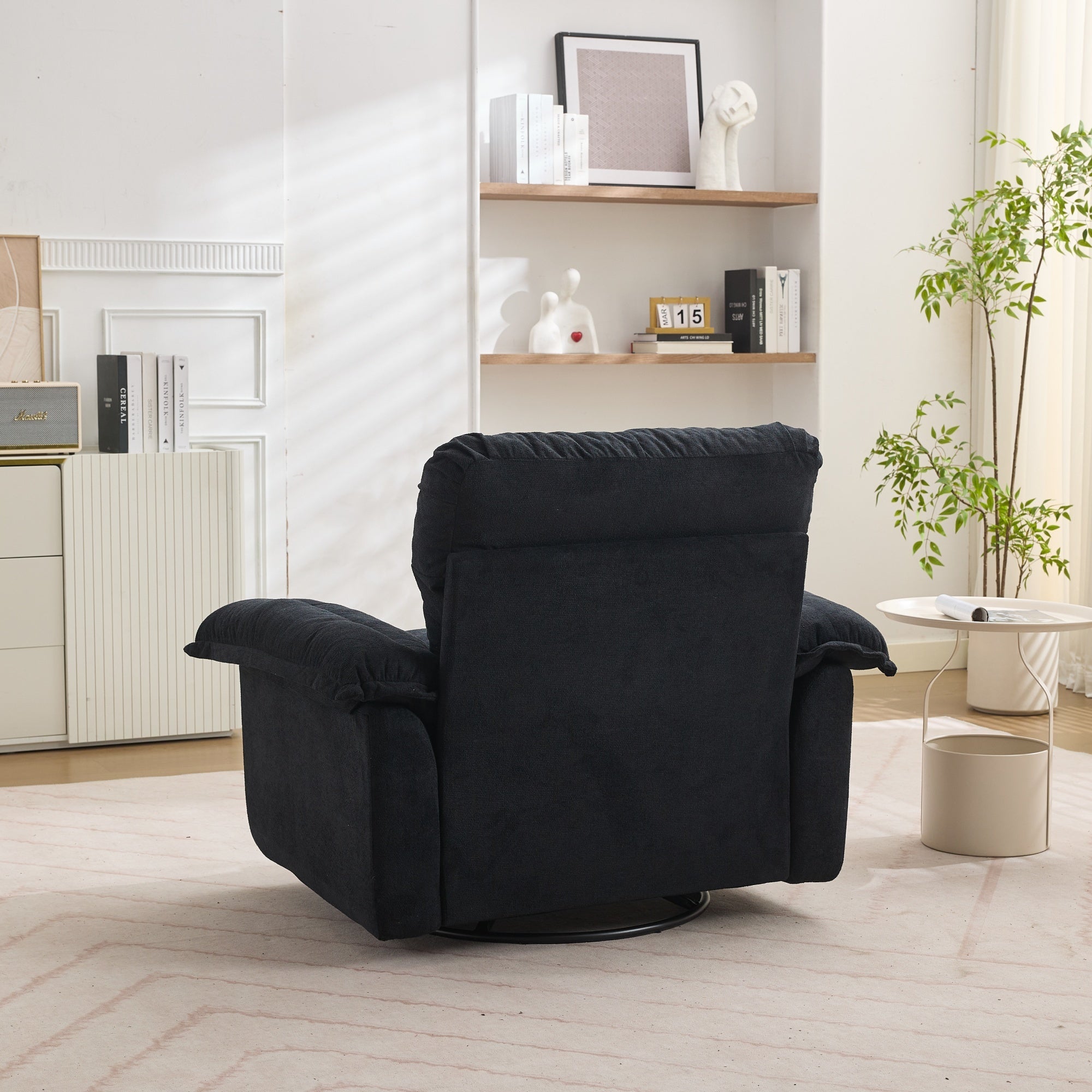 2-Piece Sofa Set with Single Sofa, Loveseat and Memory Foam Cushions, Chenille