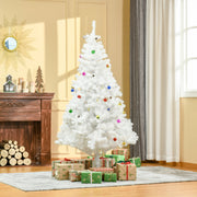 Christmas Tree, Artificial, 180cm, with Stand and Decoration, White