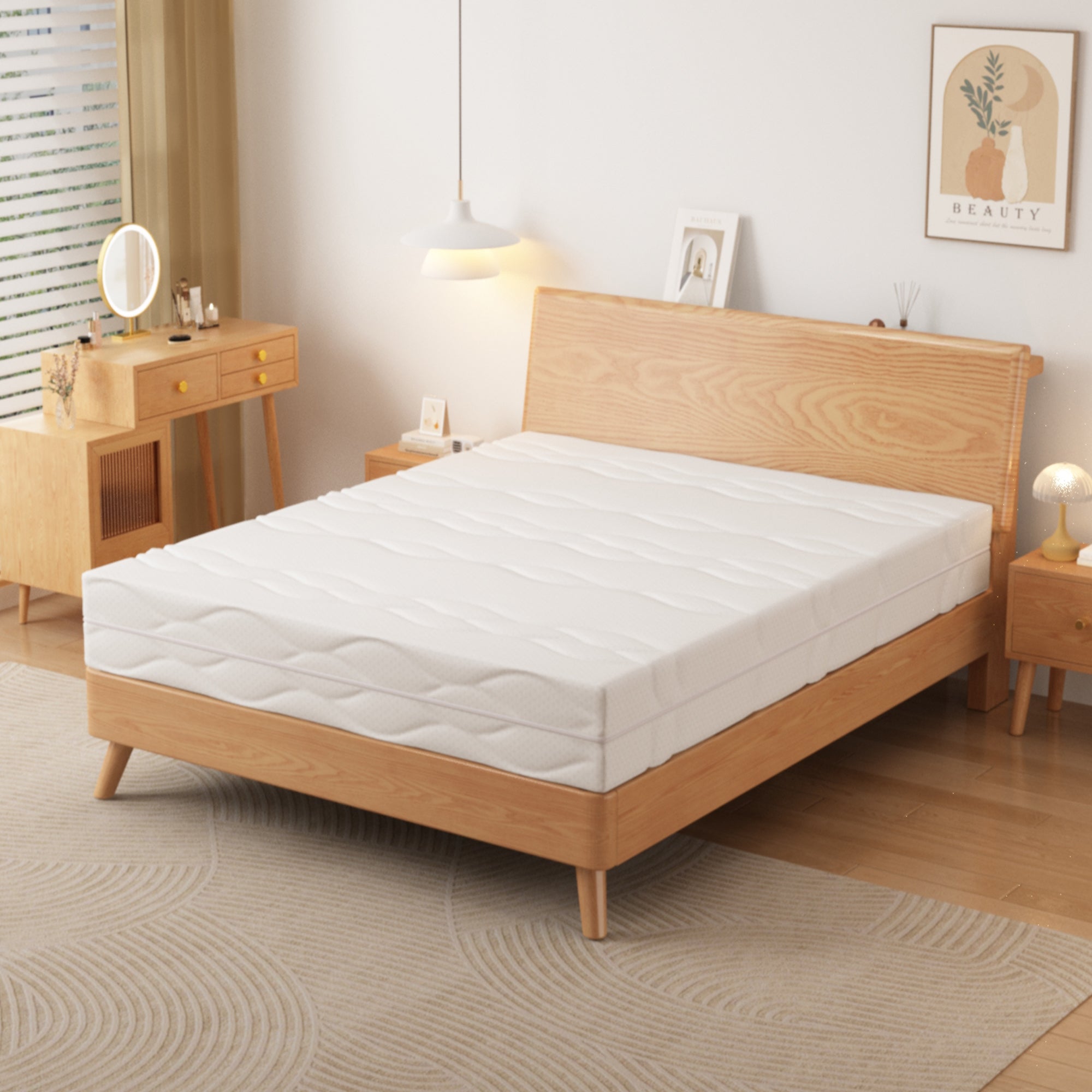 Mattress Pocket Spring H3 7-Zone Oeko-Tex Certified 160x200 cm (20 cm Height)