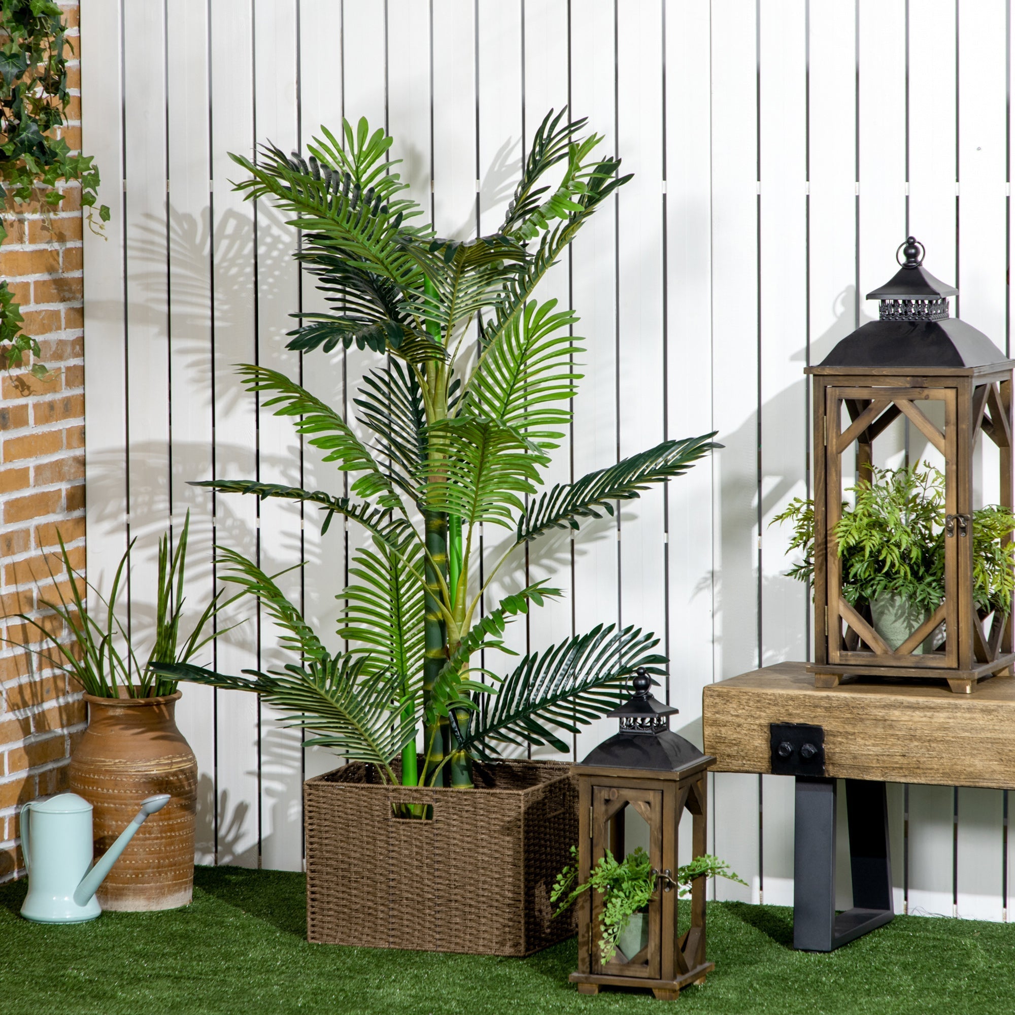 Artificial Palm Tree, 150cm, Easy-Care, Green
