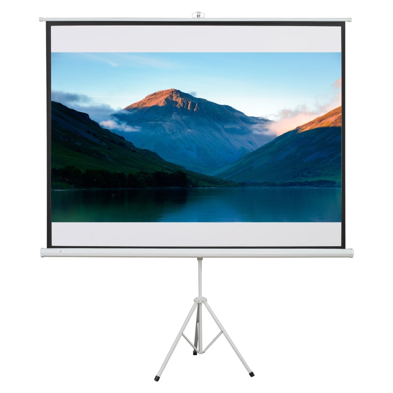 Projection Screen 4:3 Cinema Presentation Surface, White