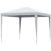 Pavilion, 2.7x2.7m Rectangular Water-Repellent, White
