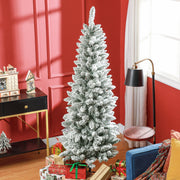 Artificial Christmas Tree, 180 cm with 479 tips and artificial snow, green