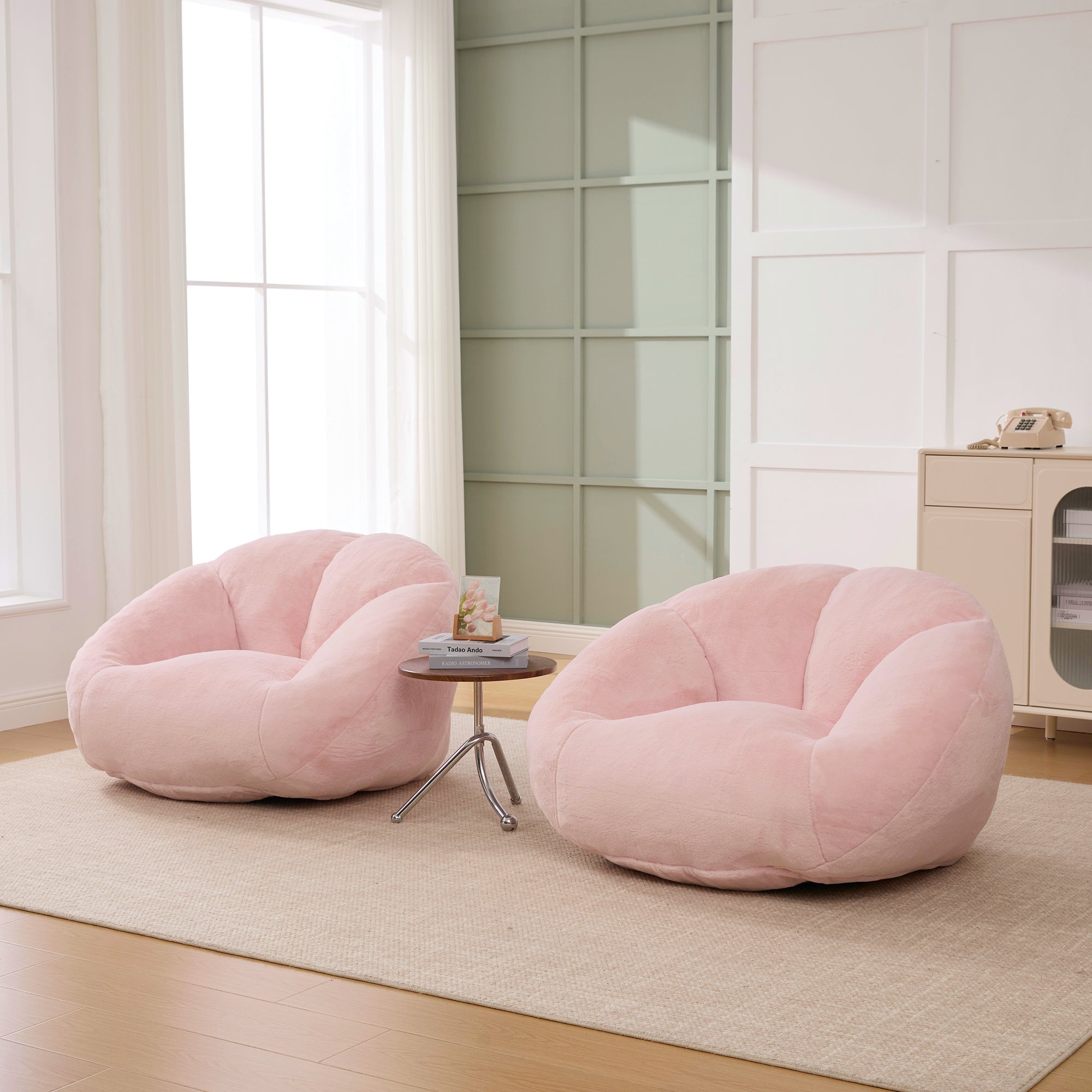 Beanbag Sofa Soft Plush Non-slip No Assembly Required
