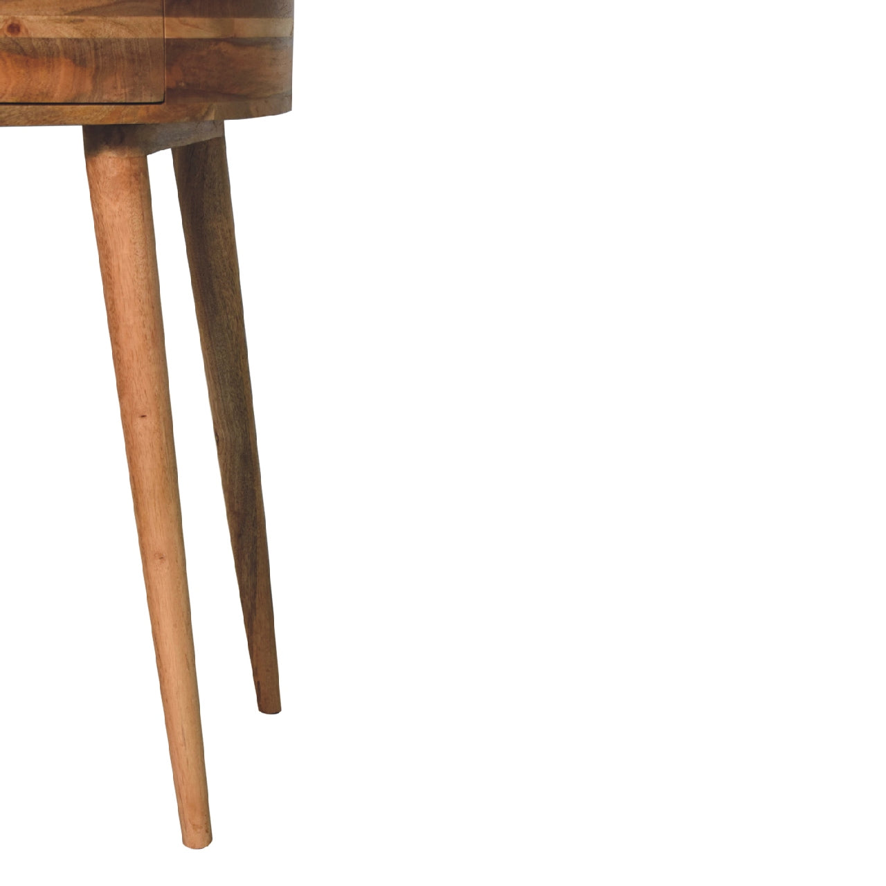 Odyssey Console Table, Solid Mango Wood, Oak-ish Finish